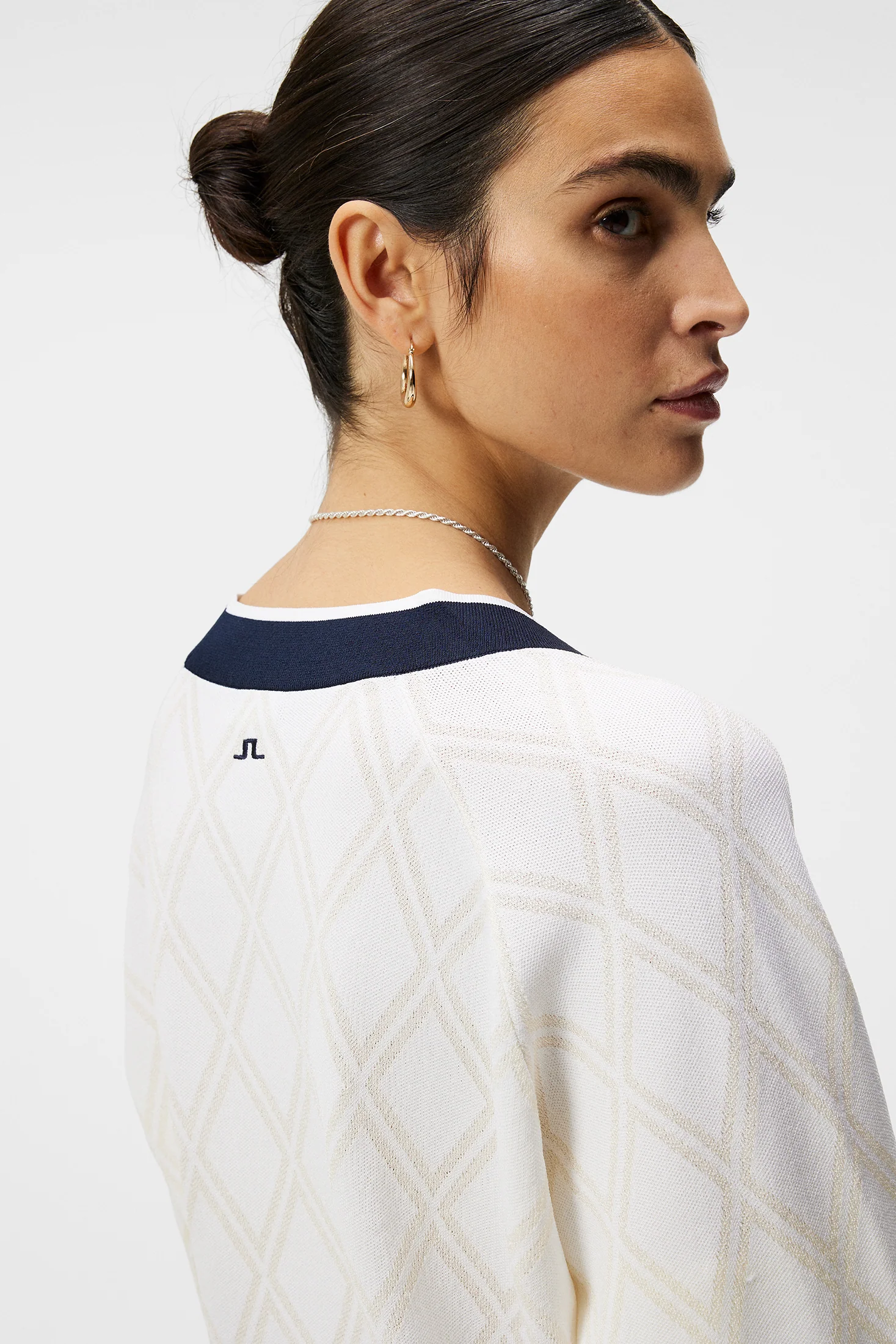 Thorina Knitted Cardigan / White - Image 7