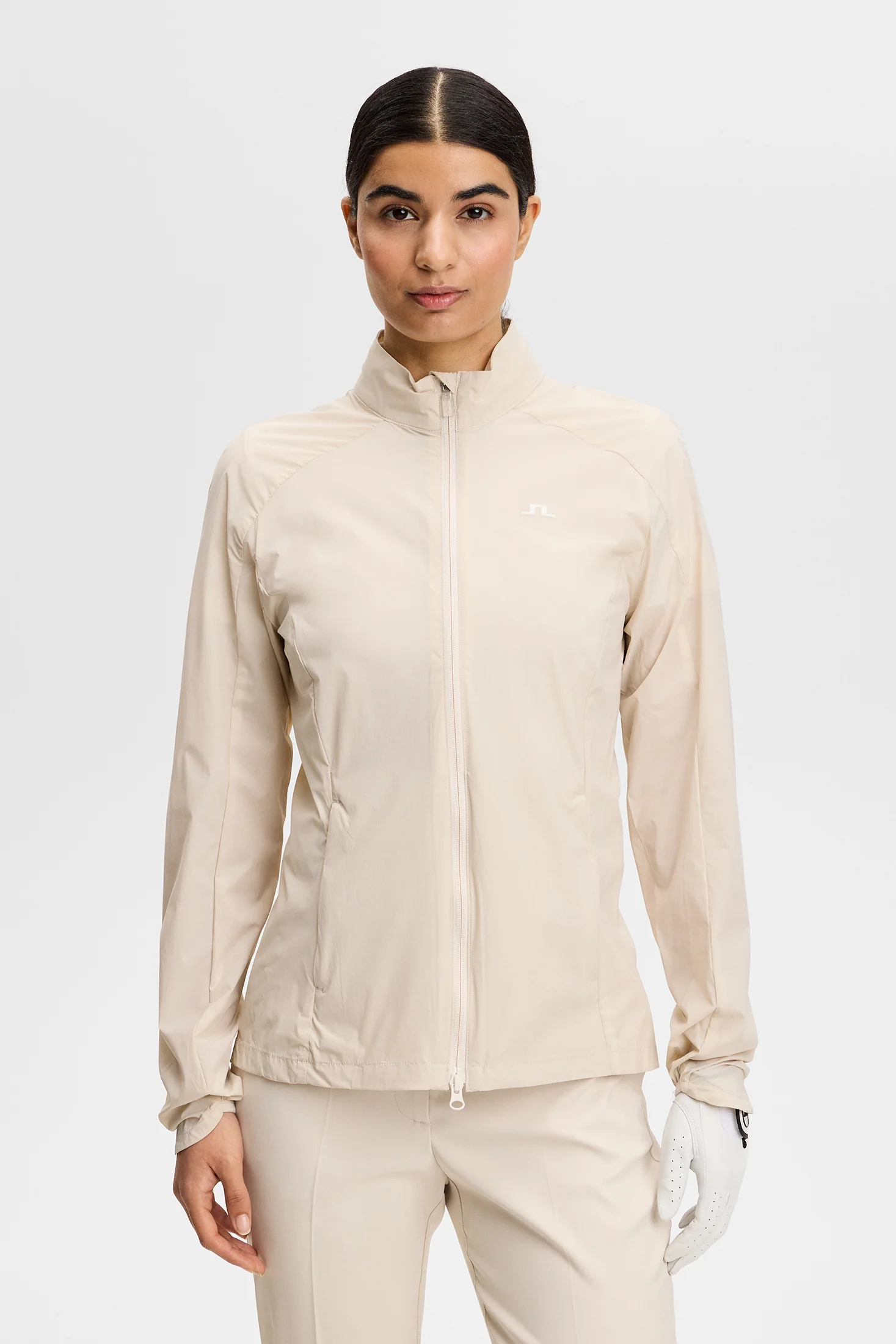 Thorine Wind Packable Jacket / Moonbeam - Image 2