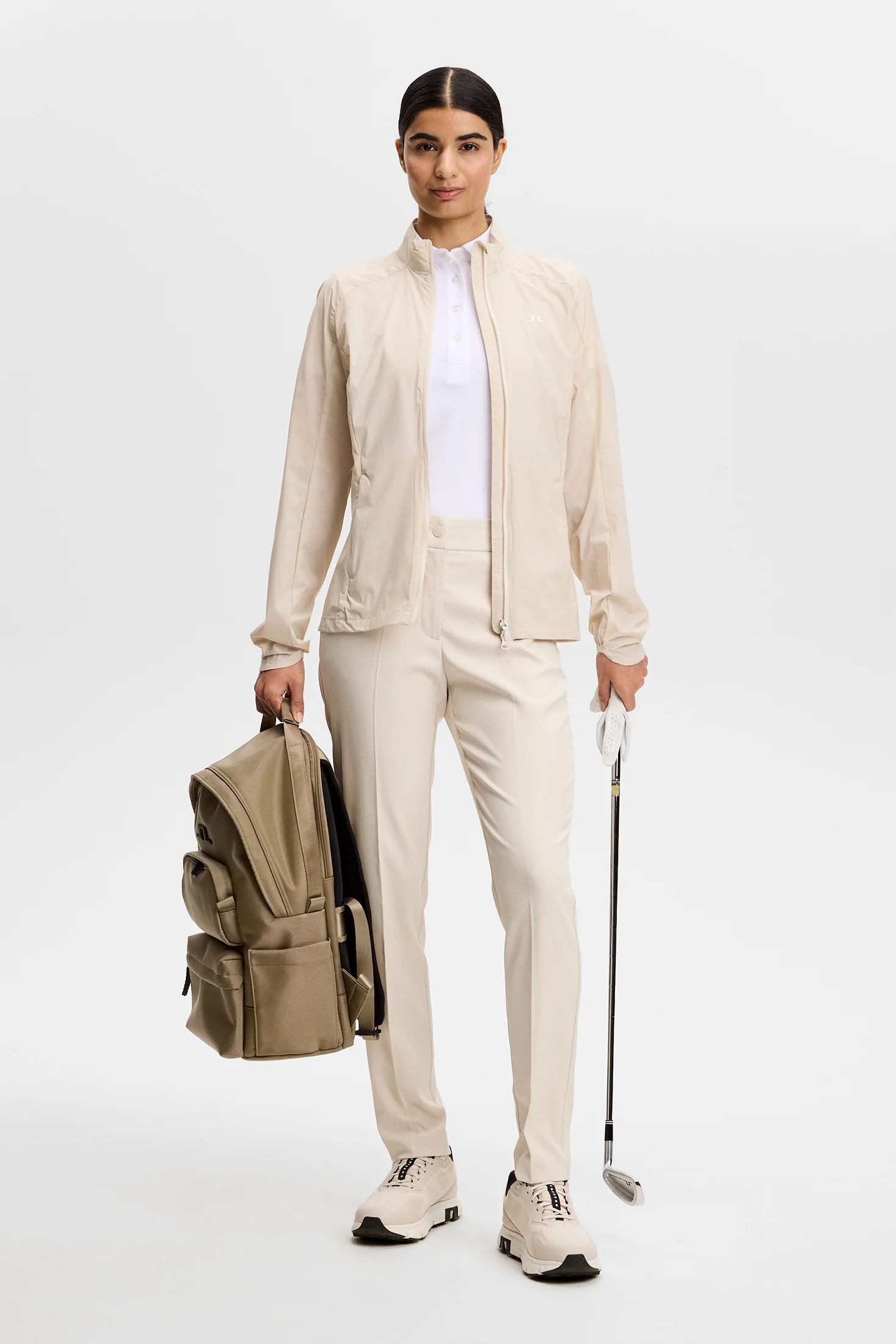 Thorine Wind Packable Jacket / Moonbeam - Image 4