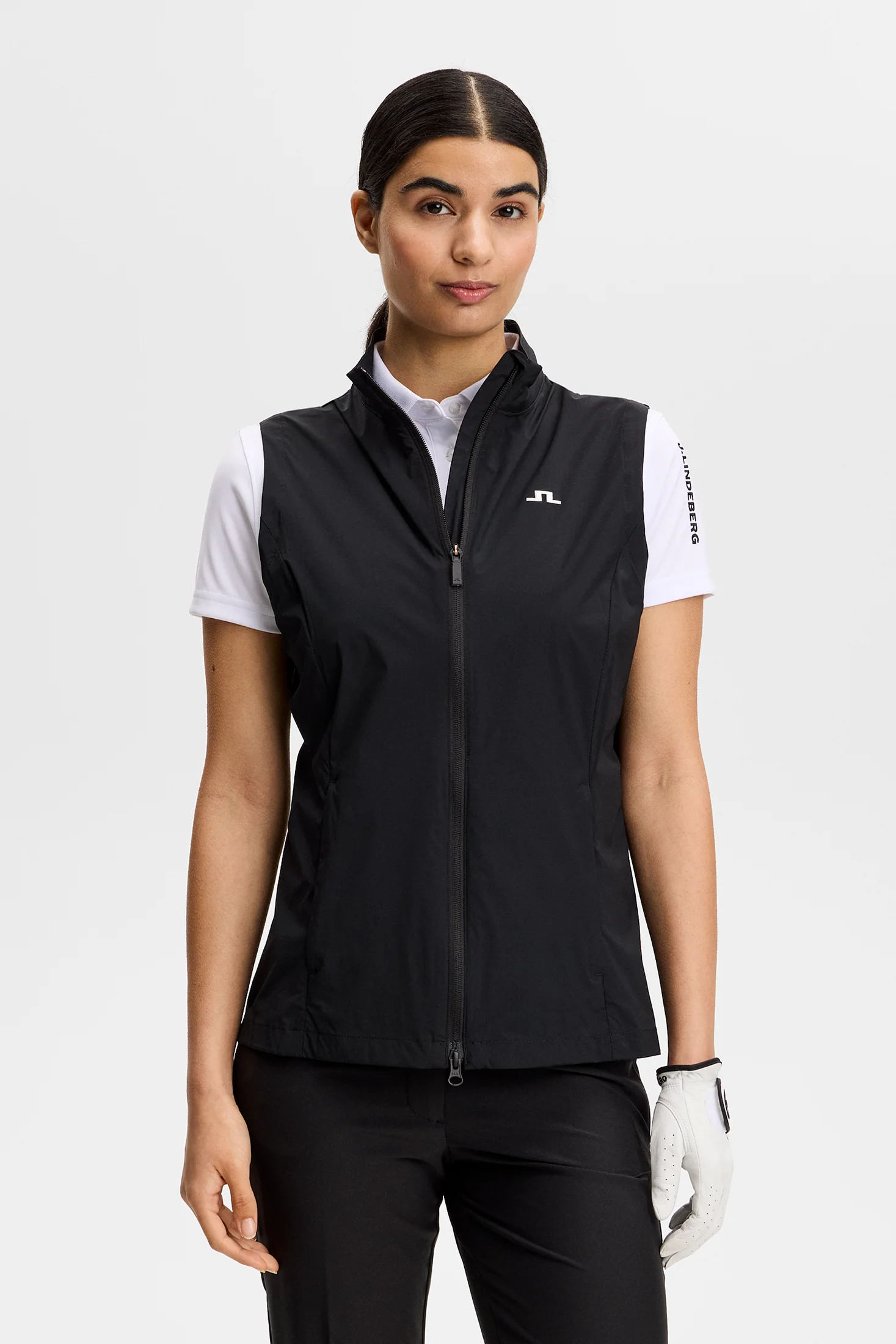 Thorine Wind Packable Vest / Black - Image 2
