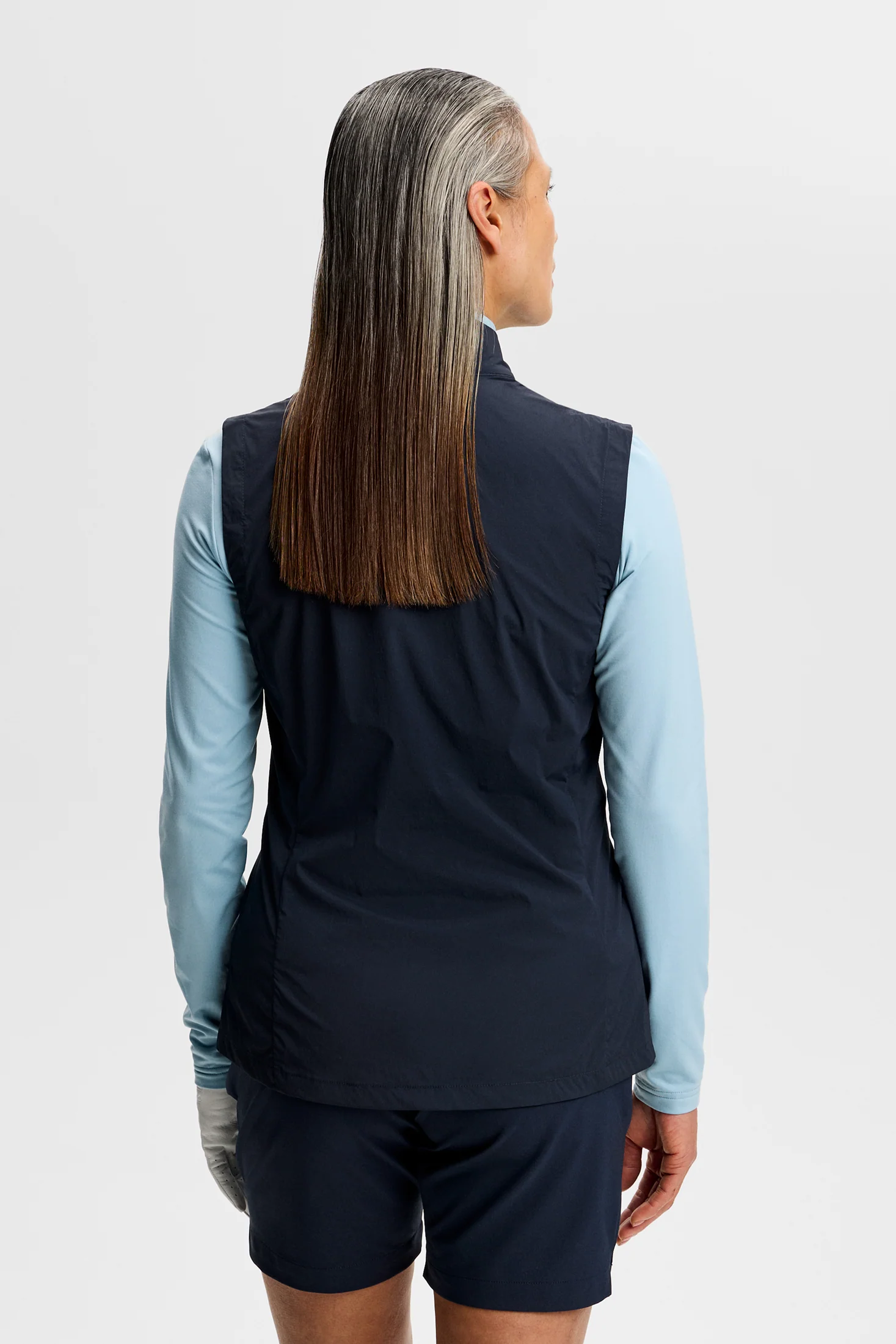 Thorine Wind Packable Vest / JL Navy - Image 3