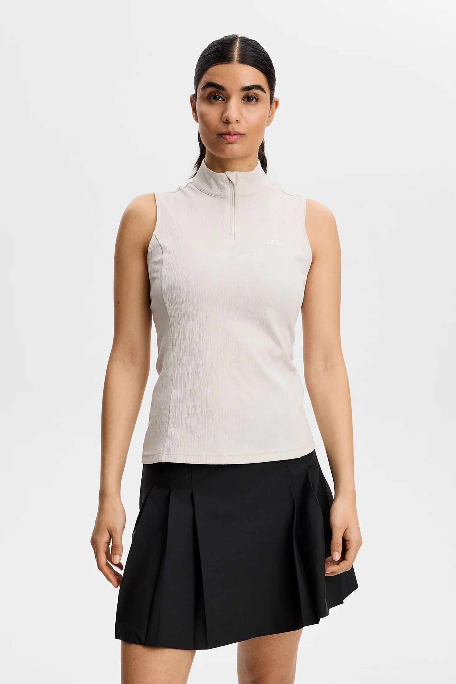 Tia Sleeveless Top / Moonbeam - Image 2