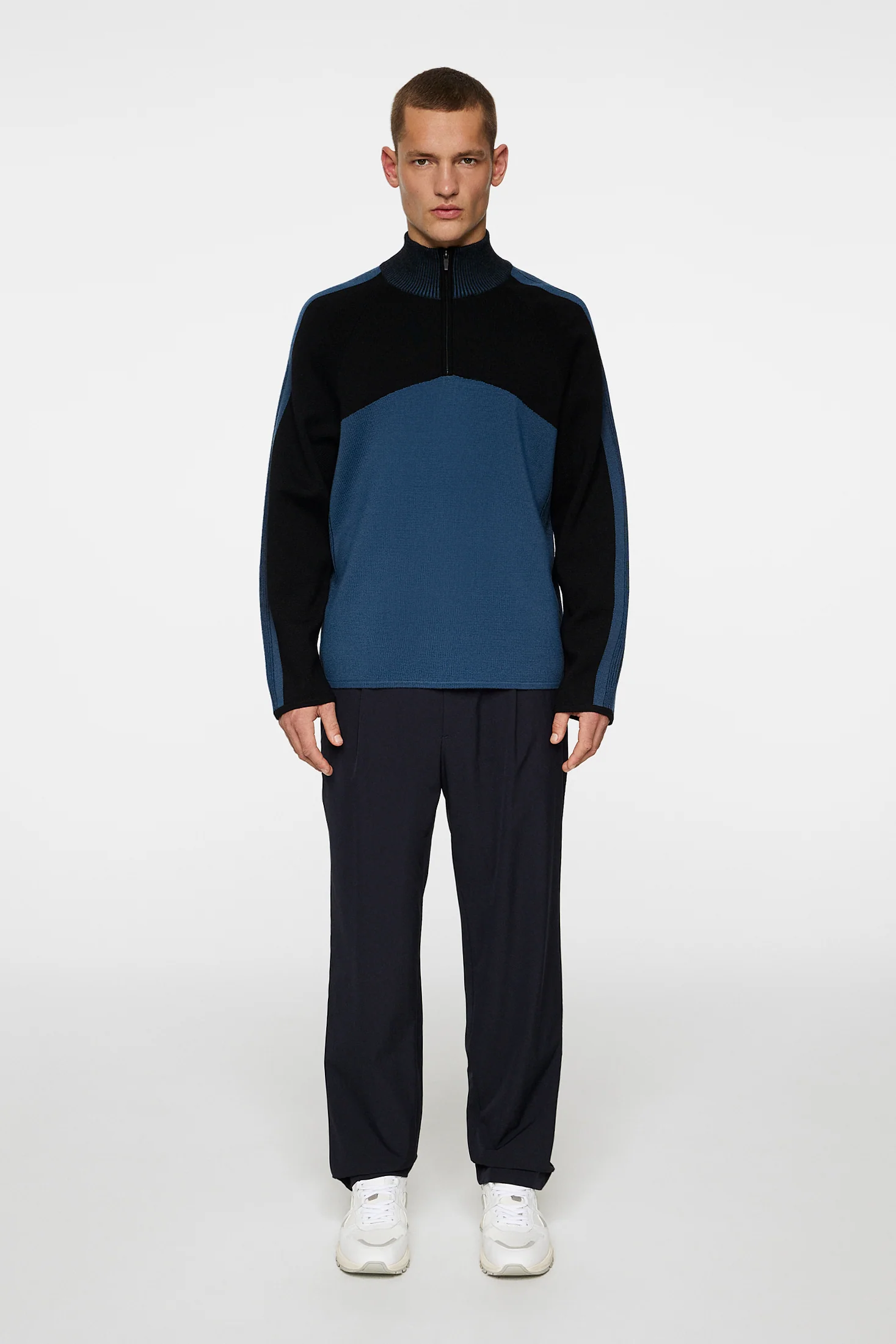 Tim Tech Knit Quarter Zip / Key Largo - Image 5