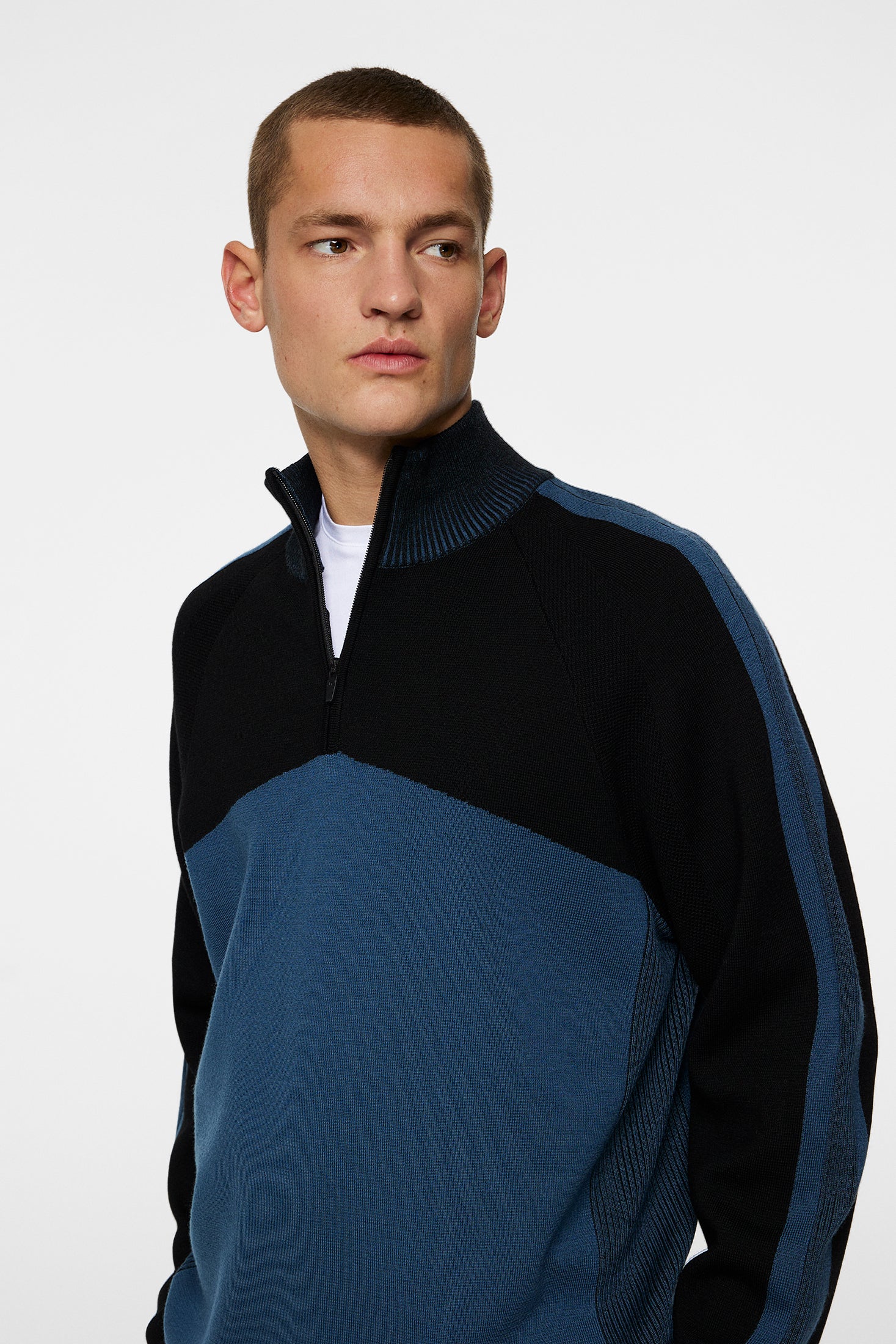 Tim Tech Knit Quarter Zip / Key Largo - Image 6