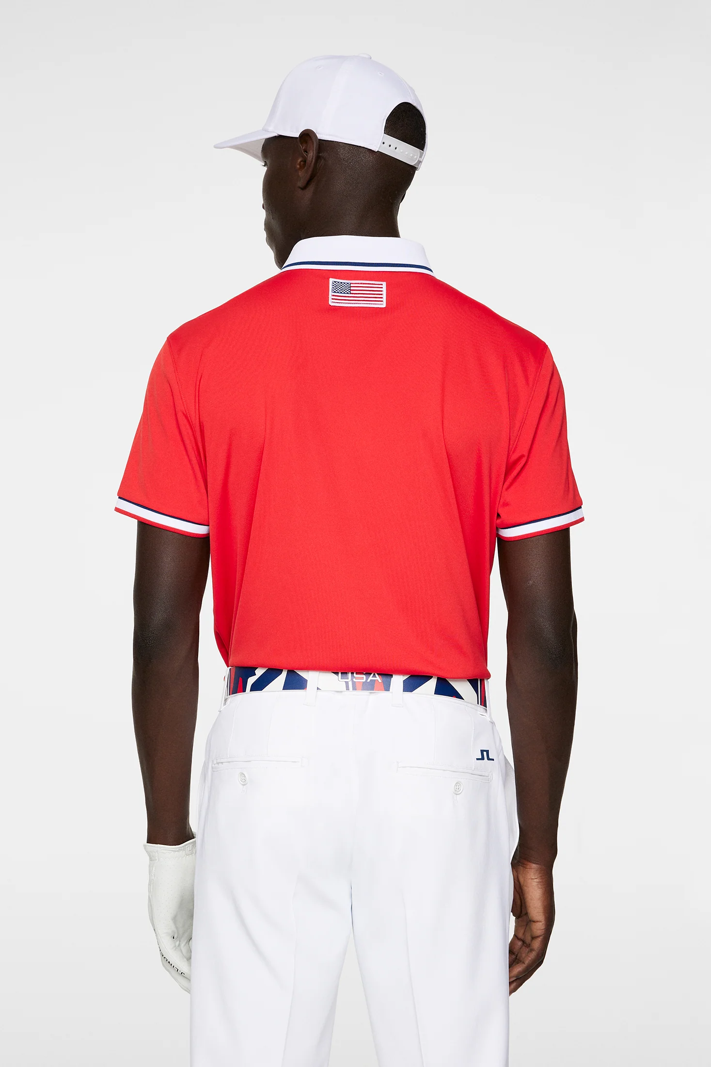 Timeo Regular Fit Polo / Flame Scarlet - Image 4
