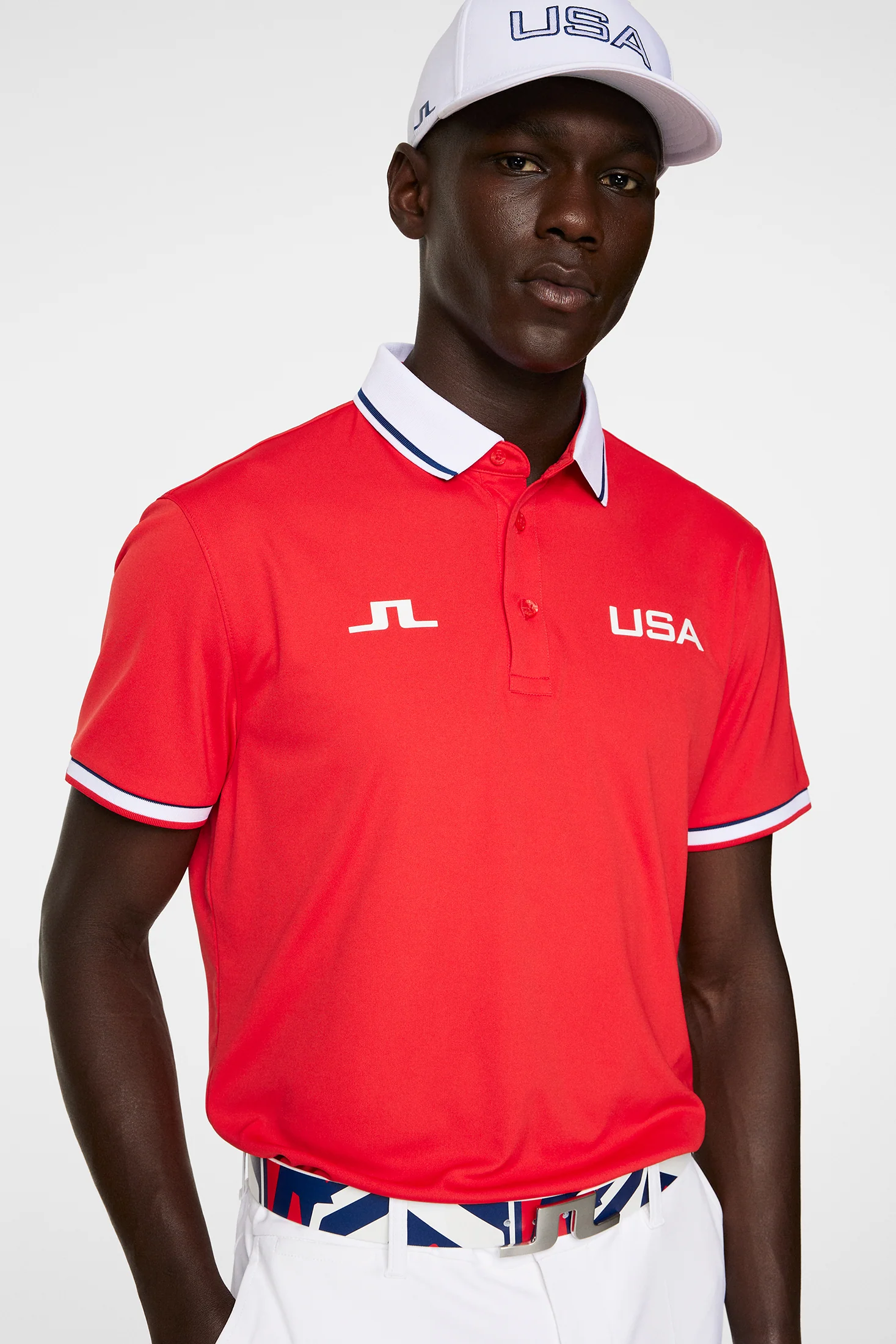 Timeo Regular Fit Polo / Flame Scarlet - Image 6