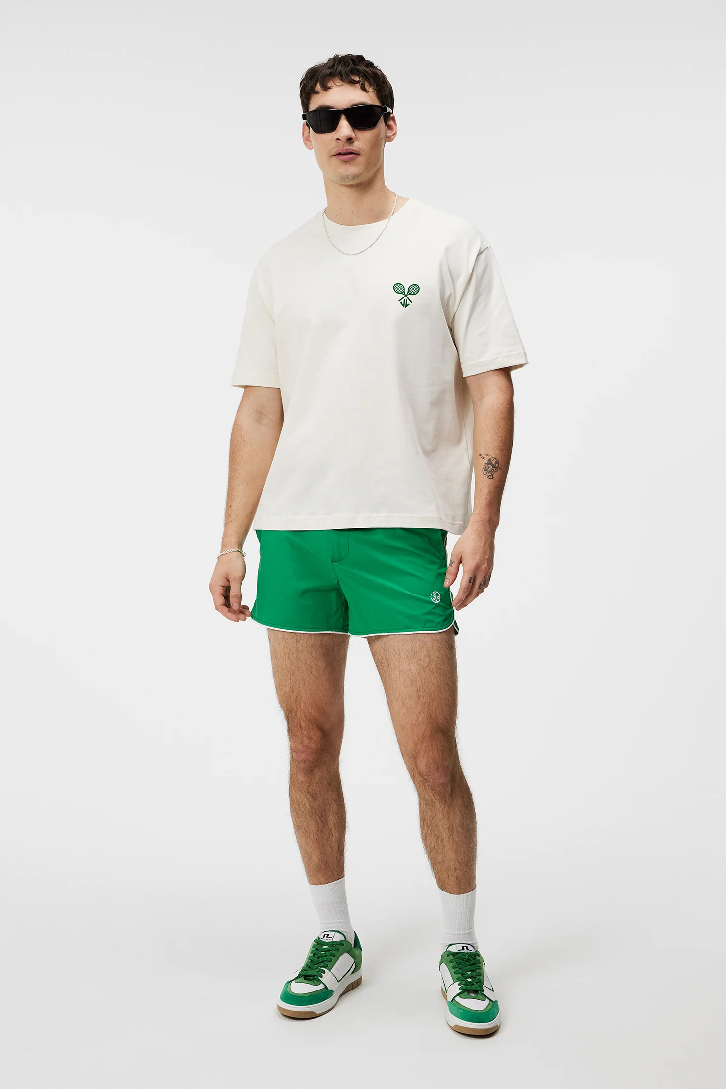 Tjorn Boxy Printed T-shirt / Cloud White - Image 5