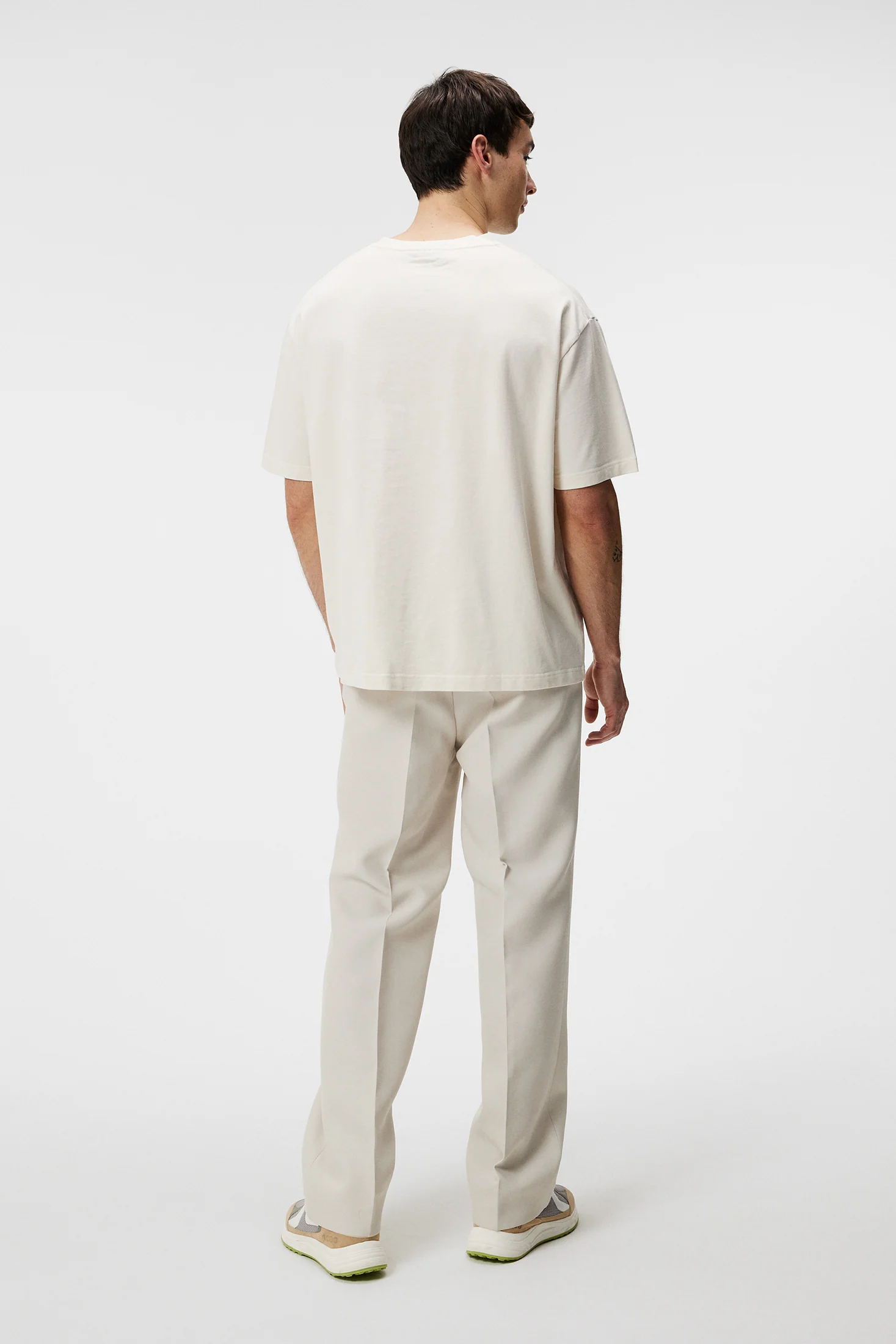 Tjorn Boxy Printed T-shirt / Cloud White - Image 3