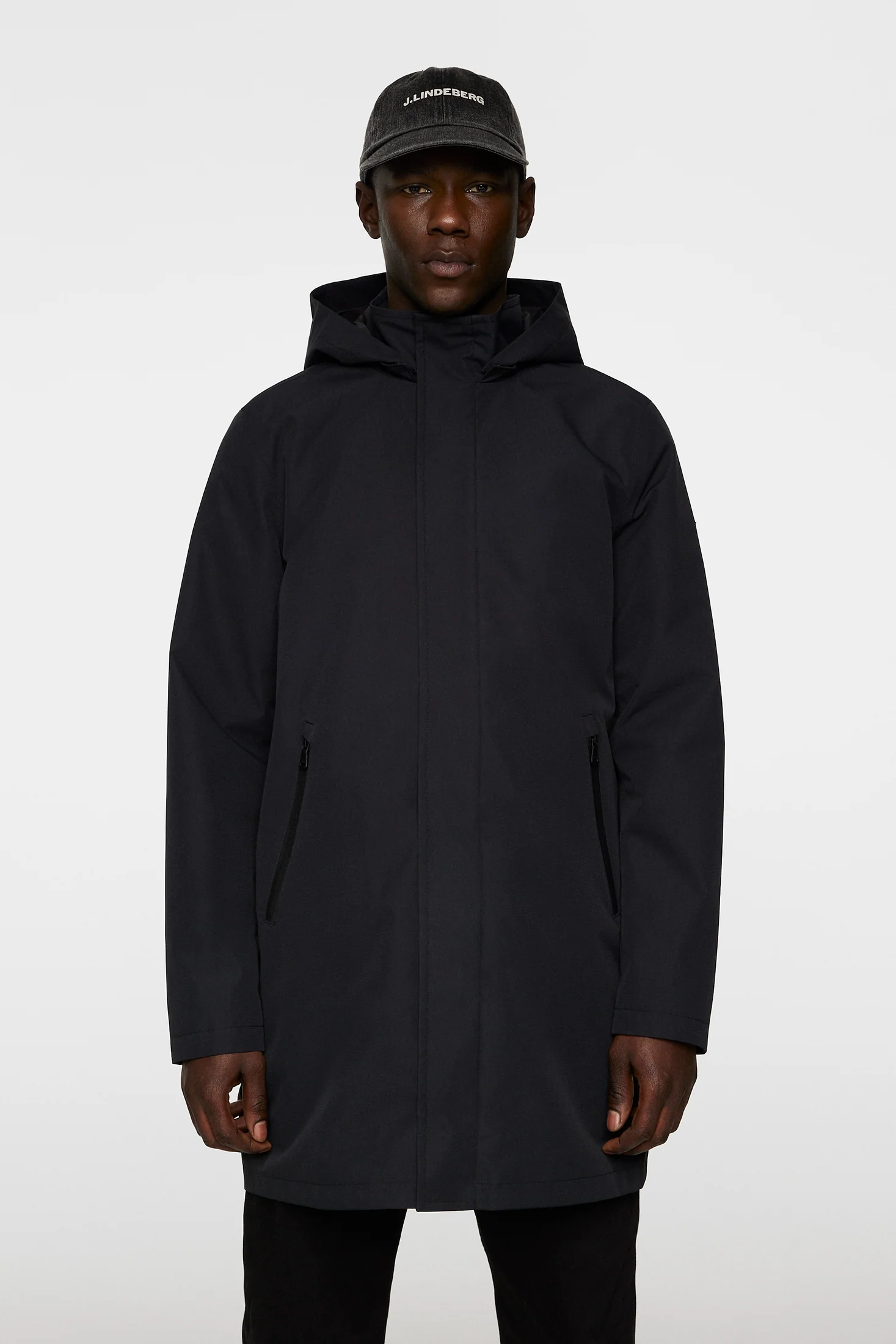 Tobias 2L Midlength Jacket / Black - Image 2