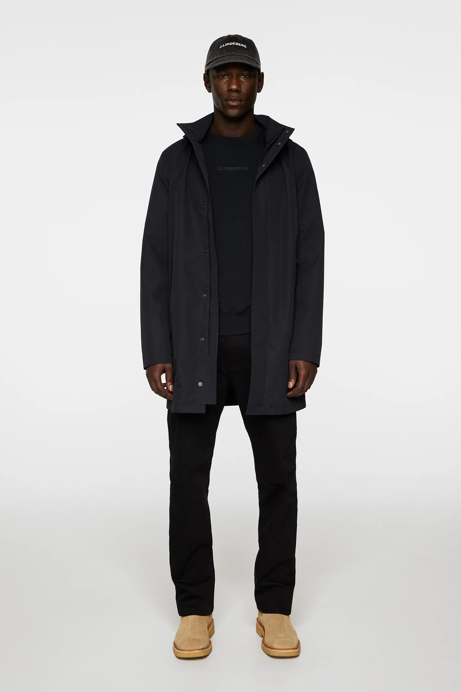 Tobias 2L Midlength Jacket / Black - Image 4