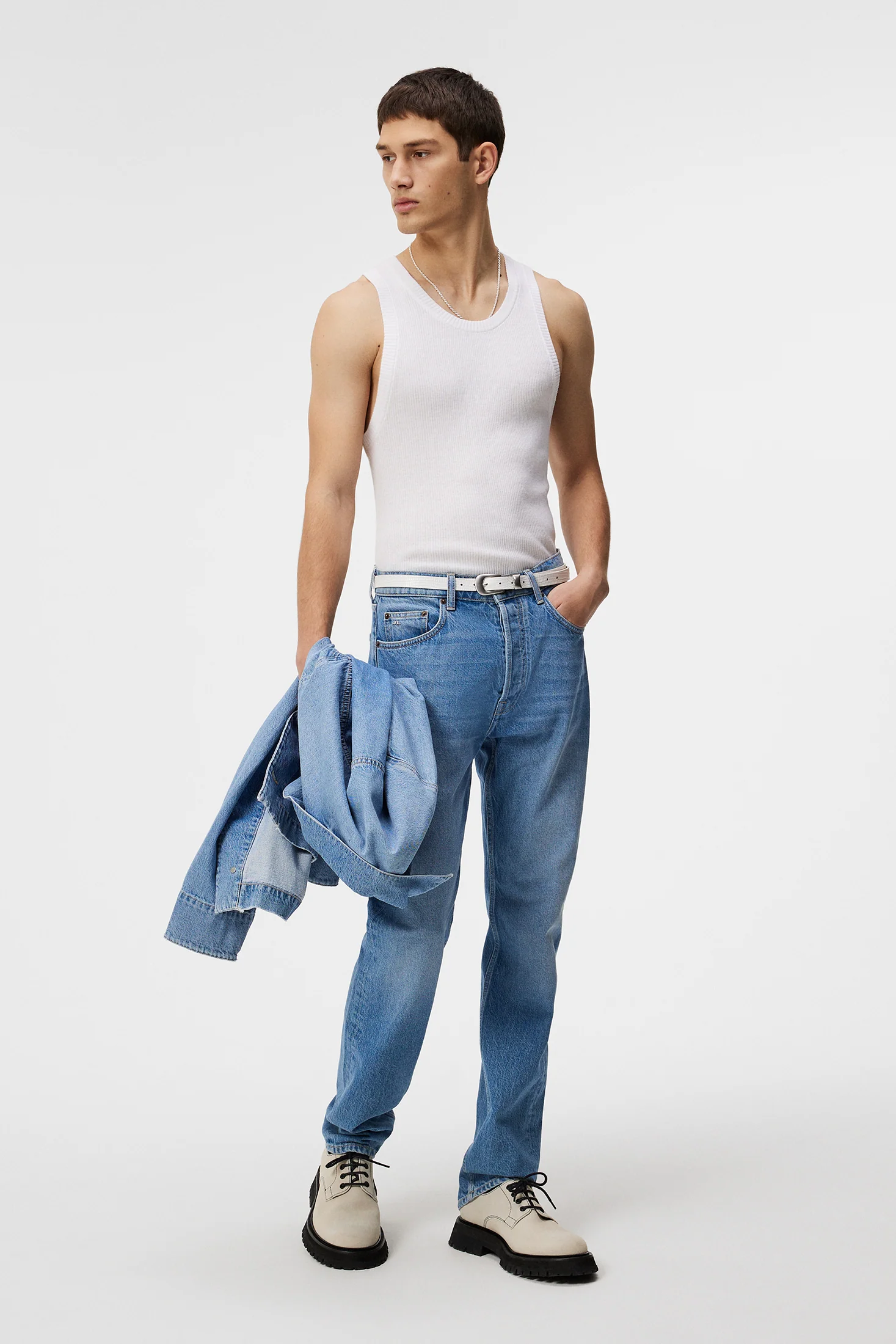 Tom Tank Top / Cloud White - Image 4