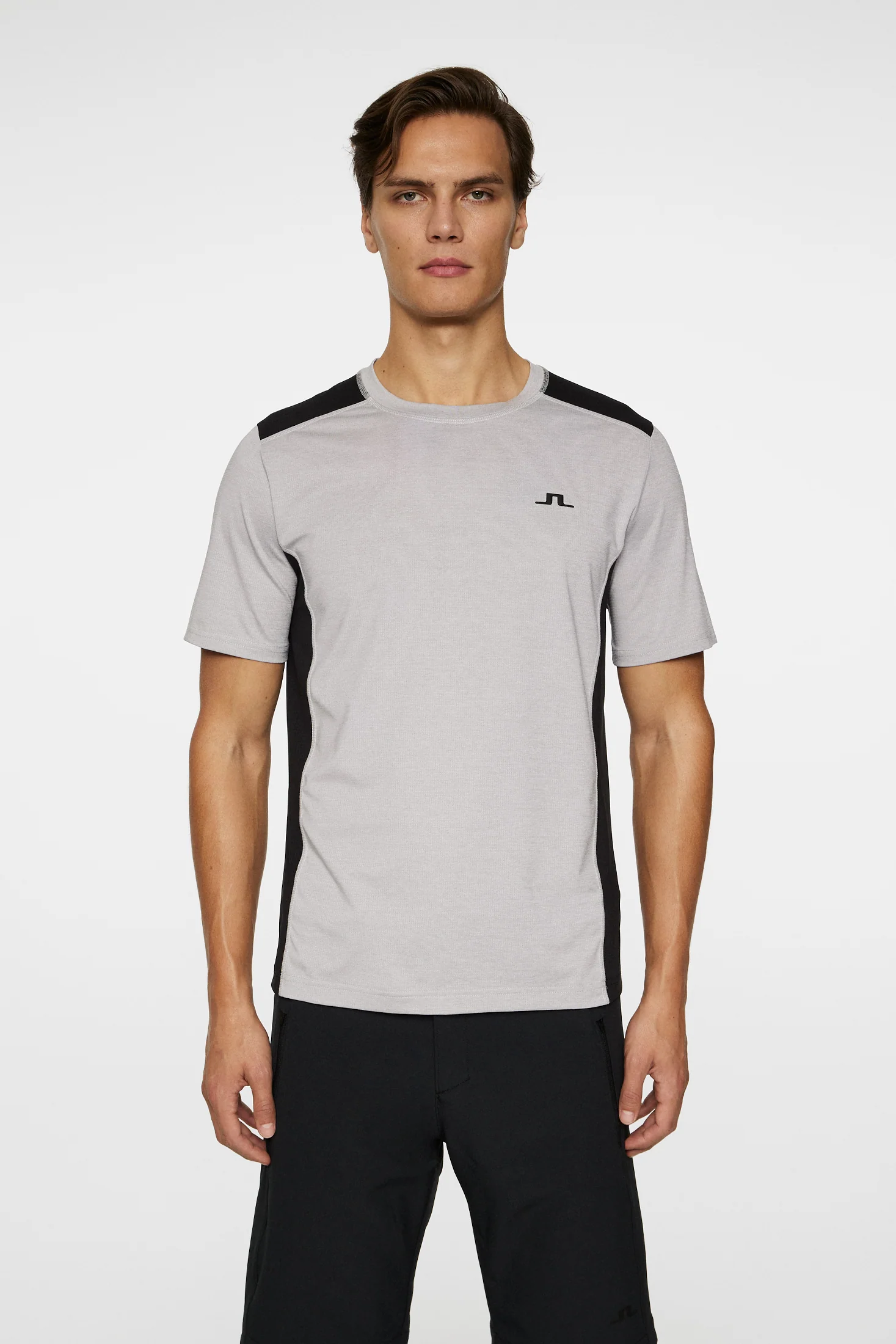 Tomas T-Shirt / Light Grey Melange - Image 3