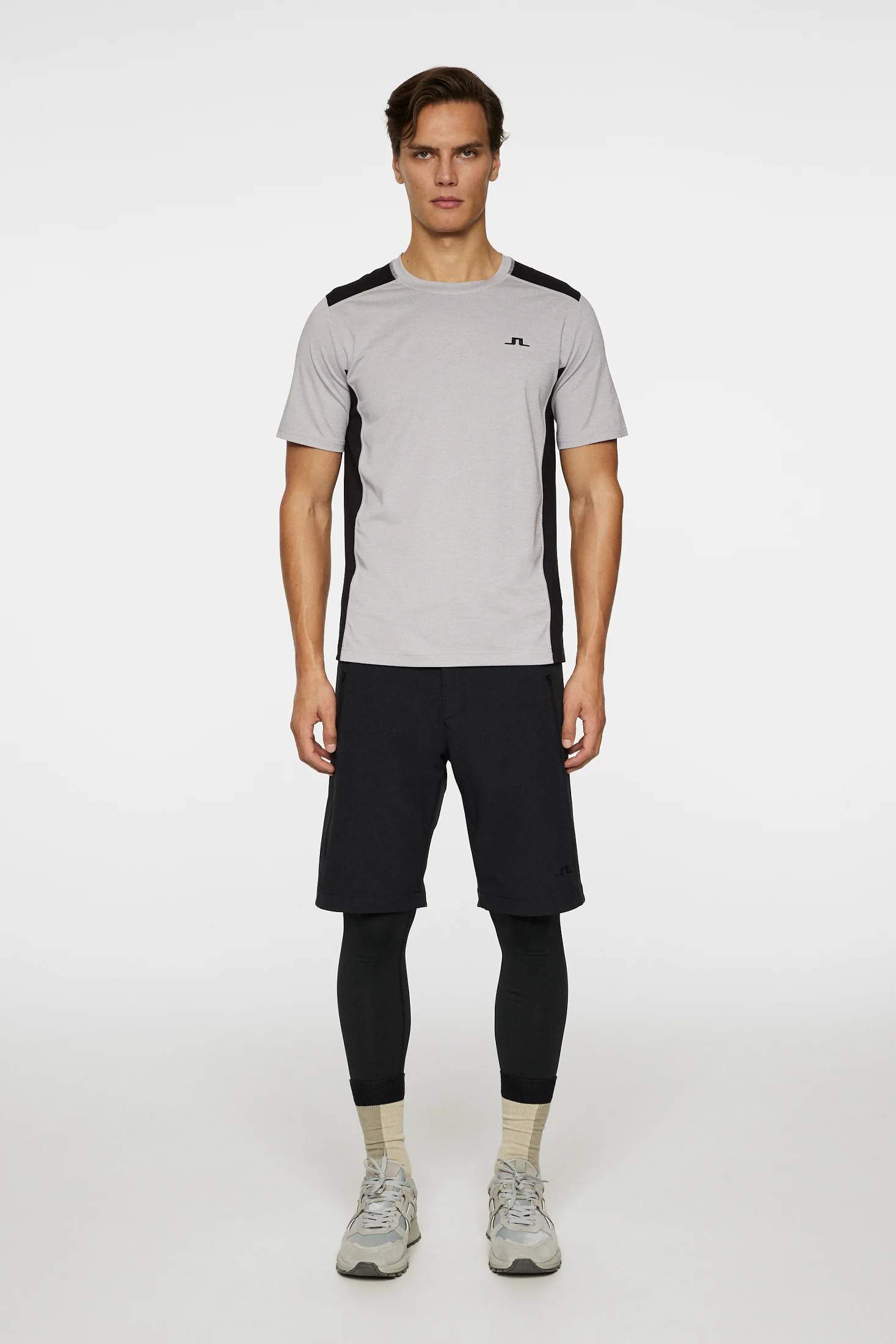 Tomas T-Shirt / Light Grey Melange - Image 5