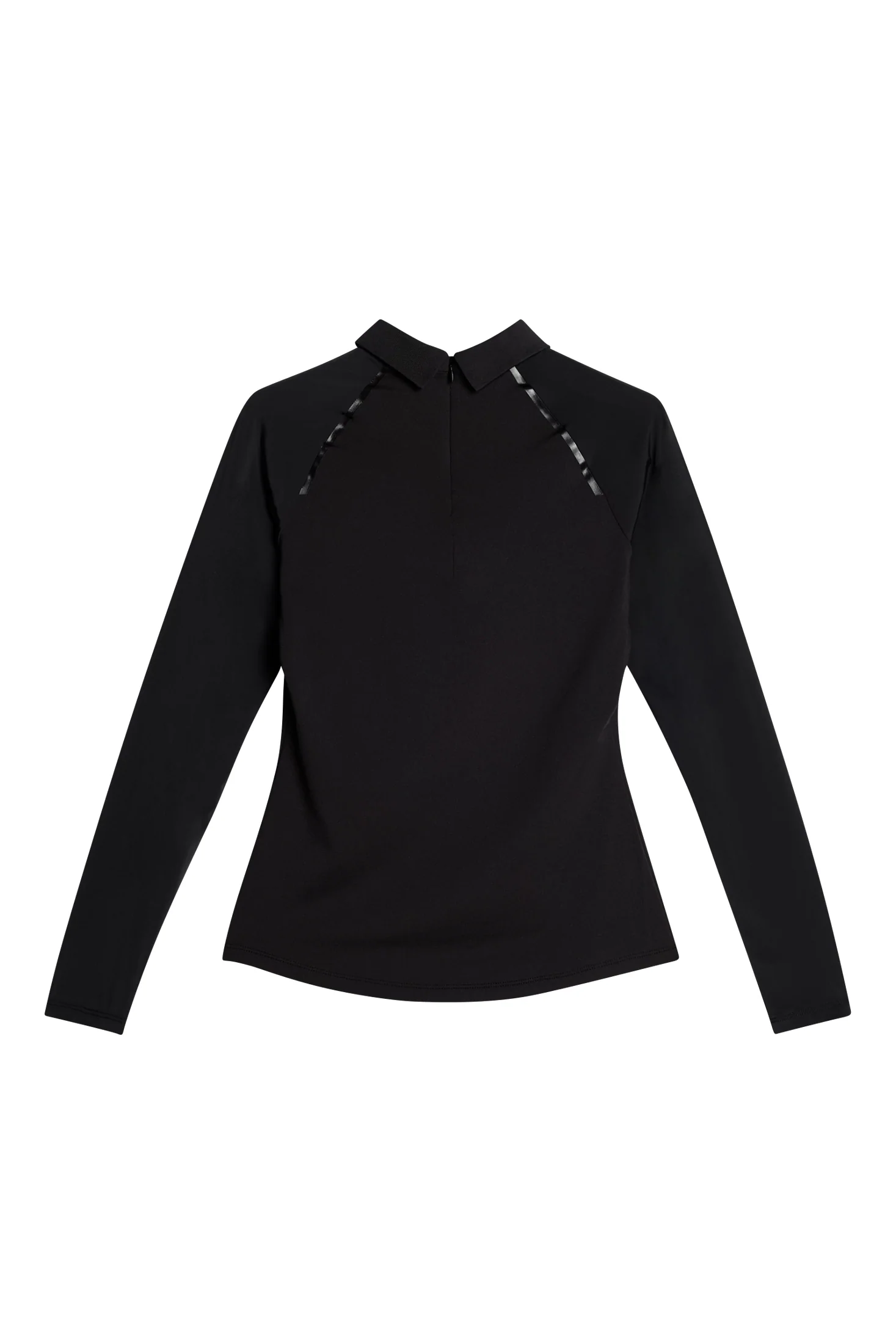 Tori Hybrid LS Polo / Black - Image 2
