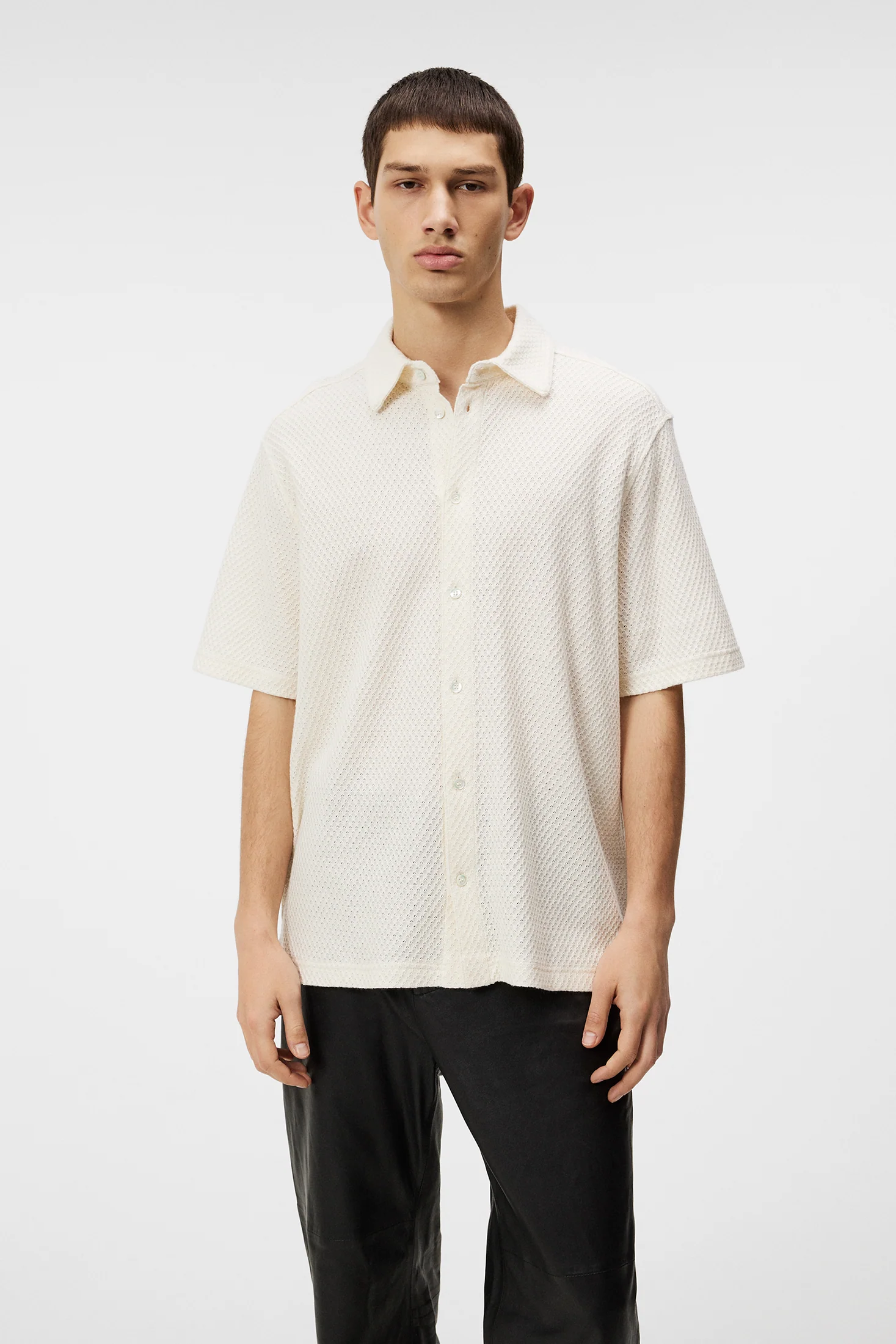 Torpa Airy Structure Shirt / Cloud White - Image 2