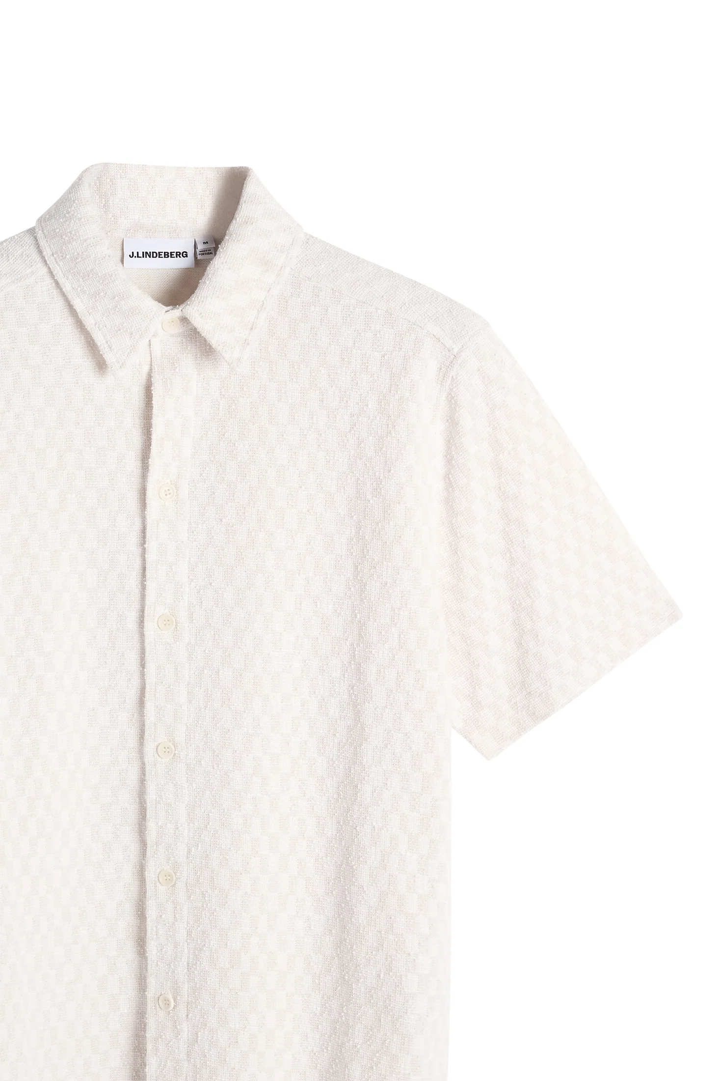 Torpa Jacquard Shirt / Moonbeam - Image 2