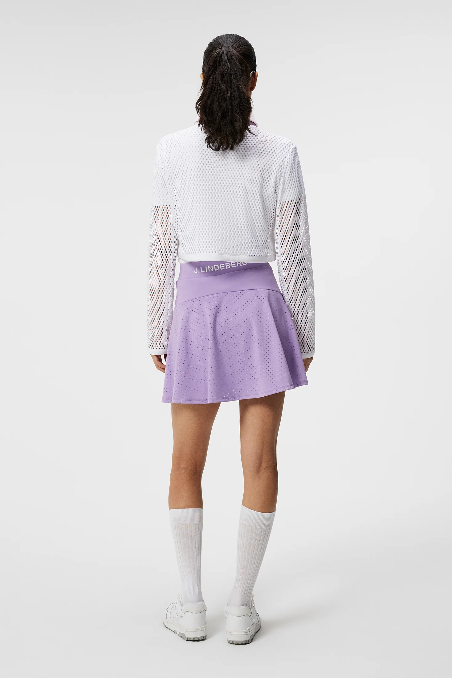 Tory 3D Mesh Jacket / White - Image 3
