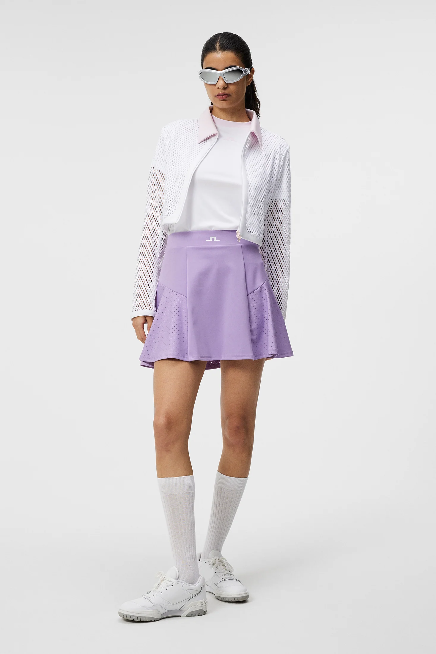 Tory 3D Mesh Jacket / White - Image 4