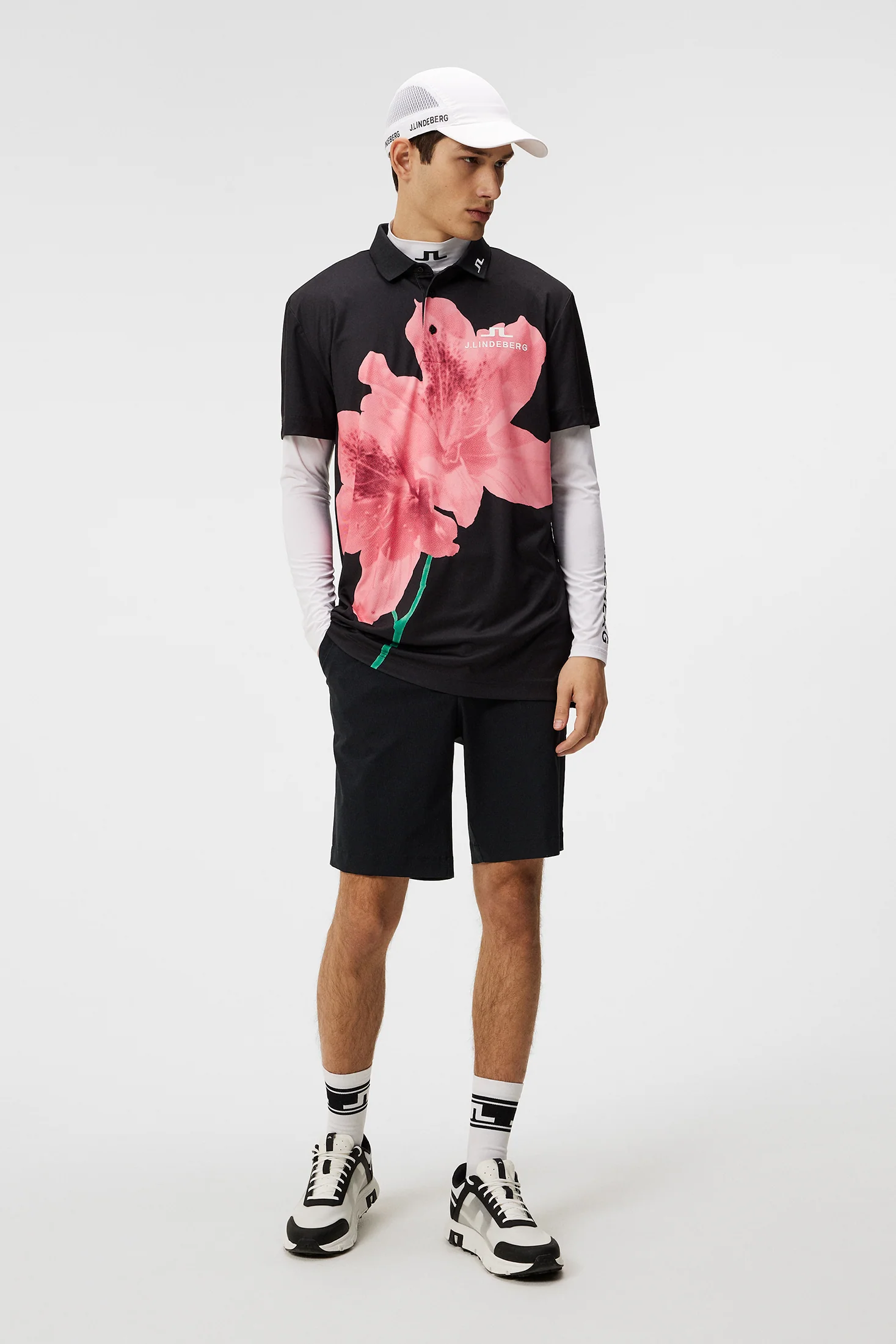 Tour Tech Golf Polo / Azalea - Image 4