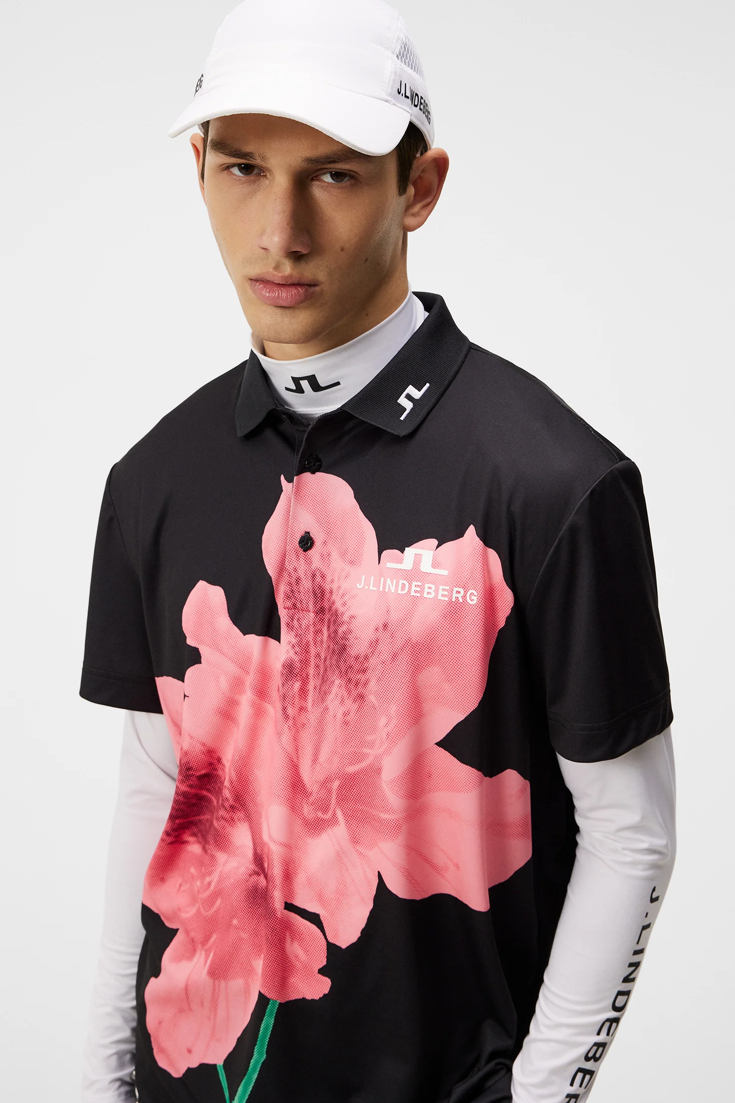 Tour Tech Golf Polo / Azalea - Image 5