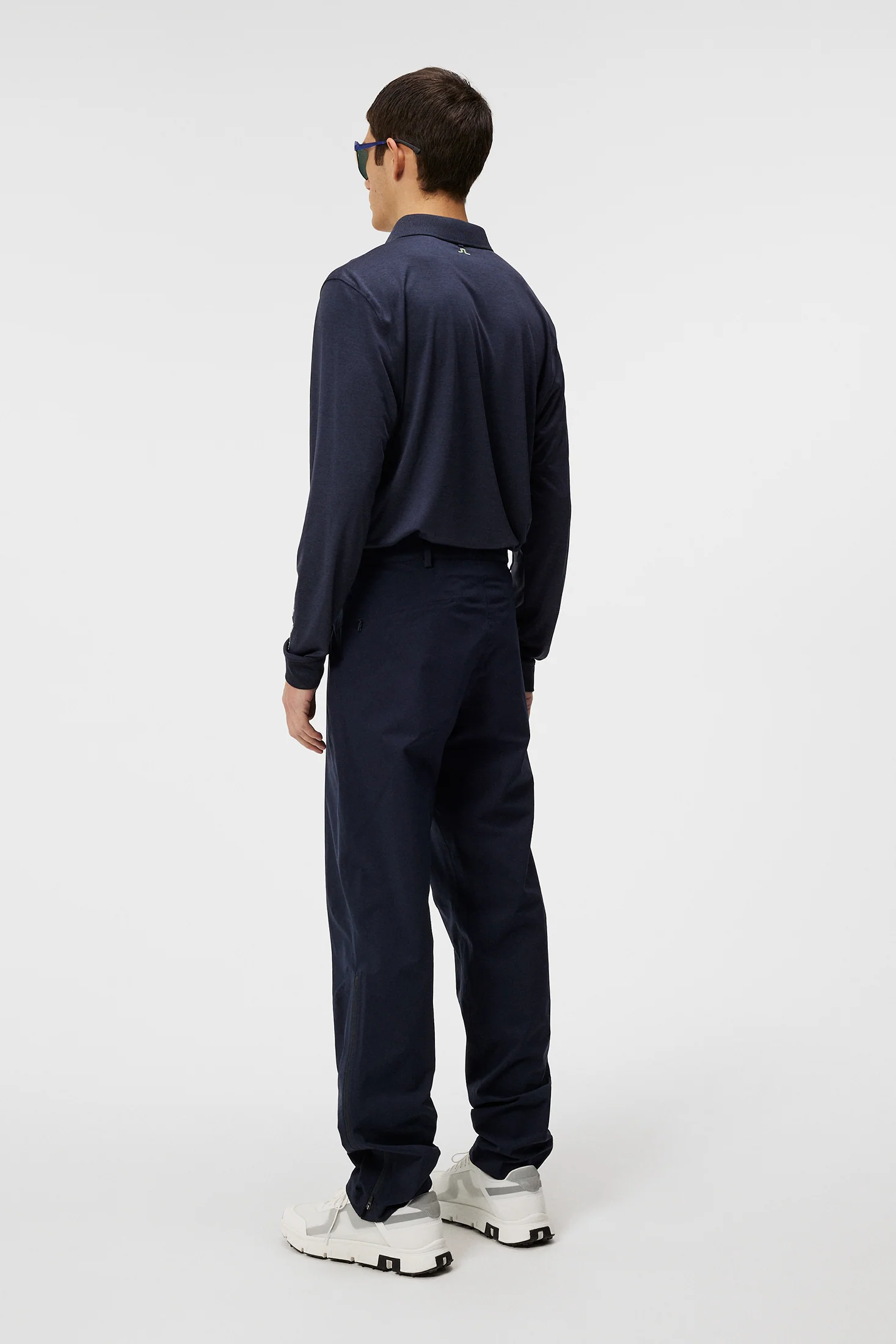 Tour Tech Long Sleeve / Navy Melange - Image 3