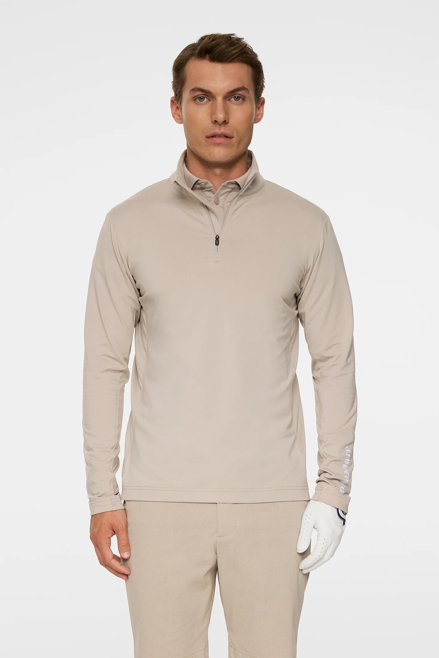 Tour Tech Mid Layer LTD / Oyster Brown - Image 2