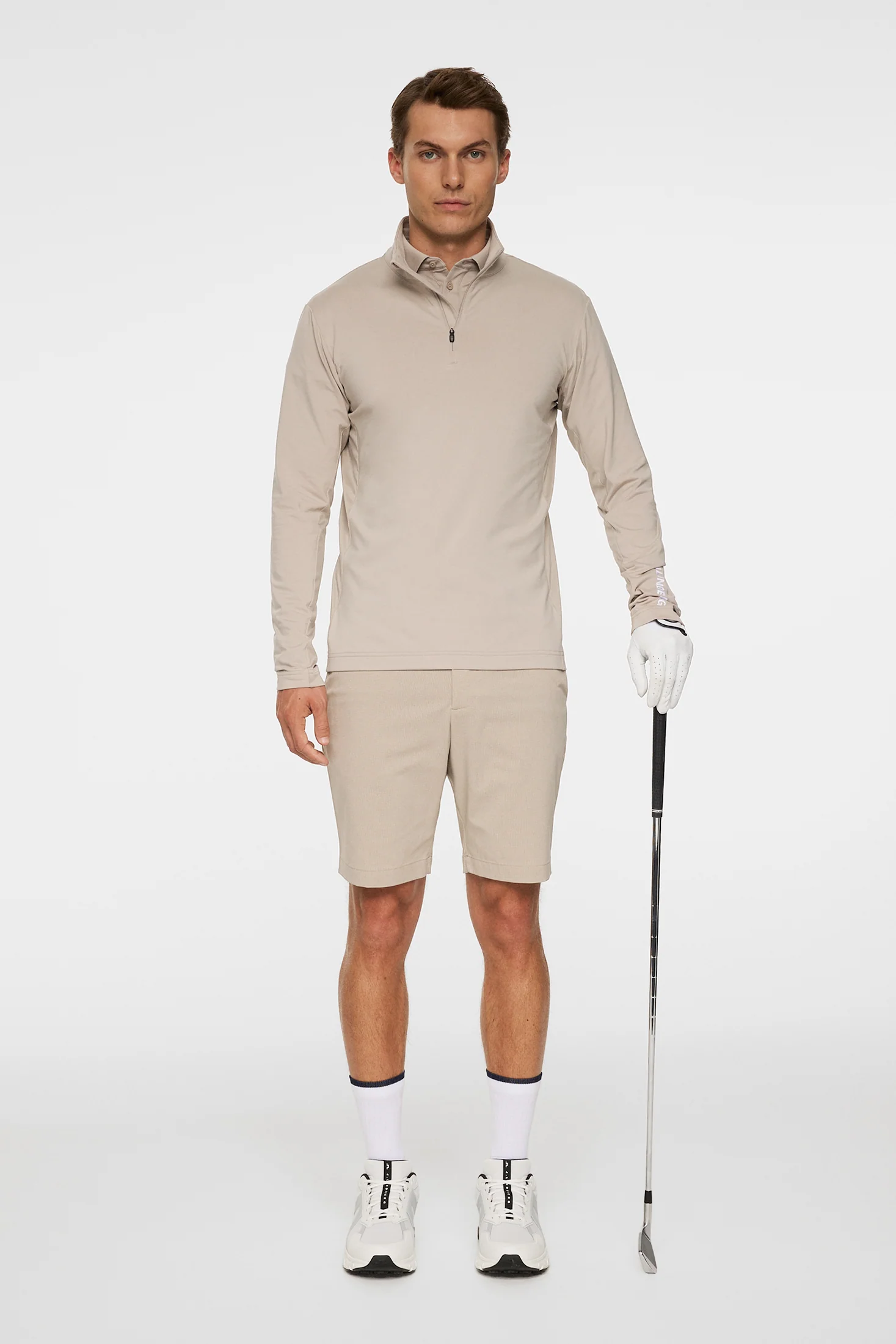 Tour Tech Mid Layer LTD / Oyster Brown - Image 4