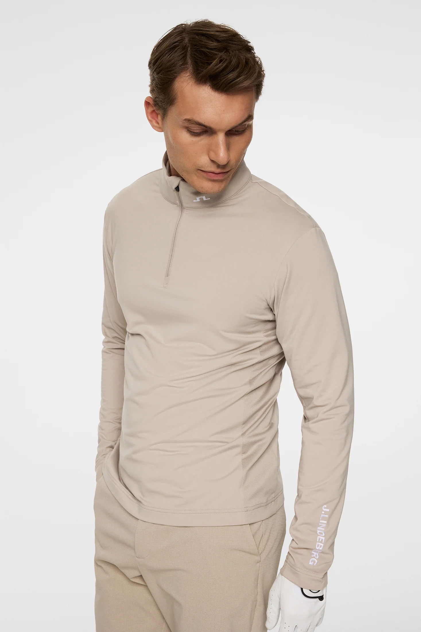 Tour Tech Mid Layer LTD / Oyster Brown - Image 5