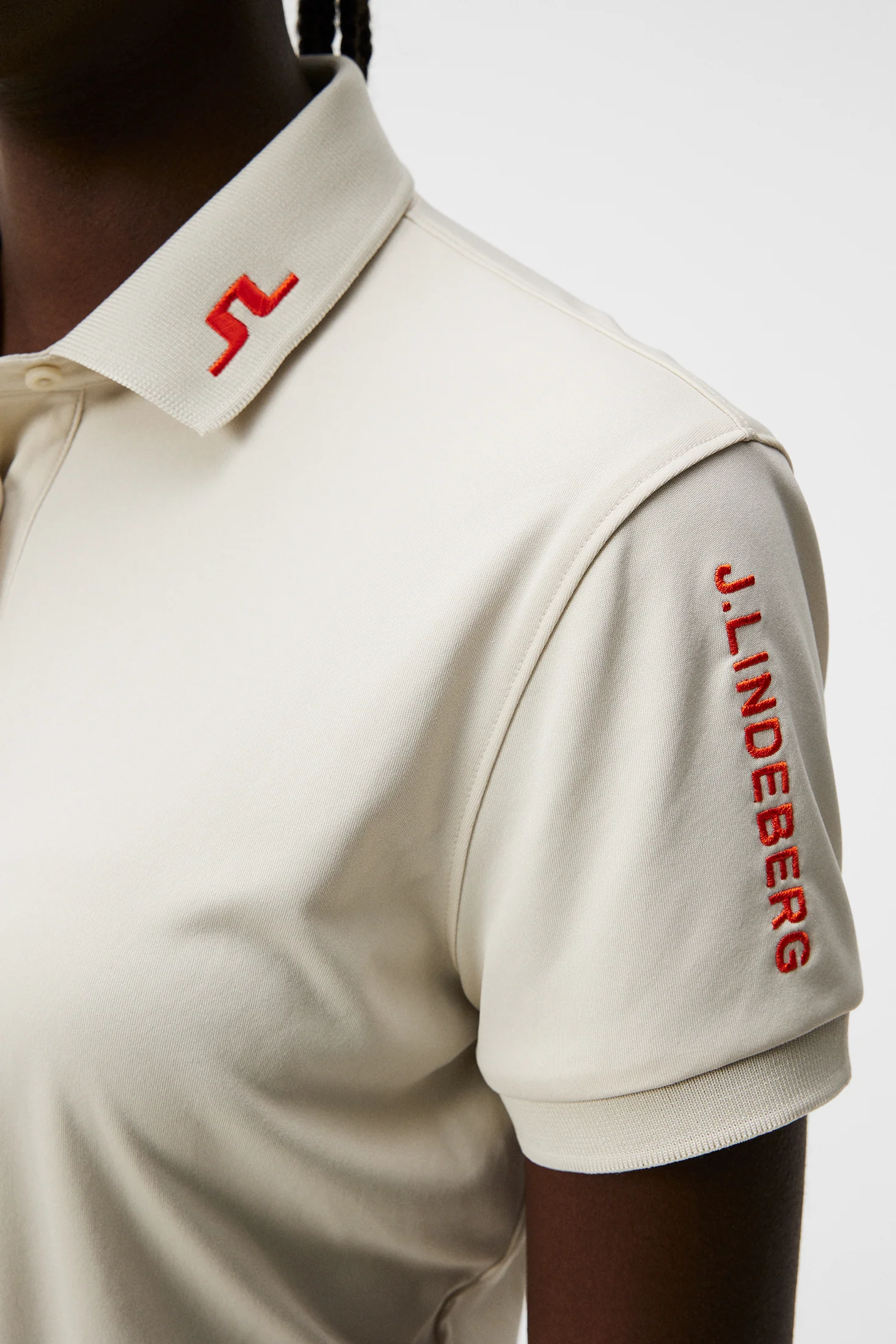 Tour Tech Polo / Almond Milk - Image 6