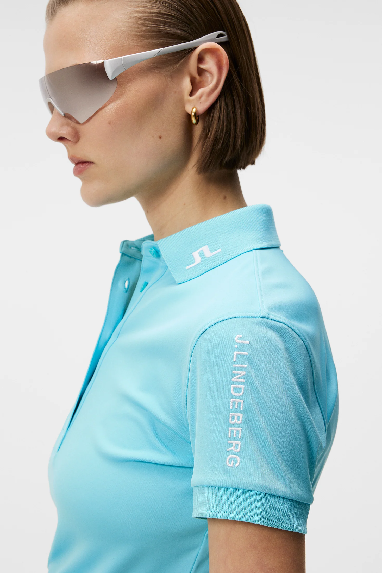 Tour Tech Polo / Blue Curacao - Image 5