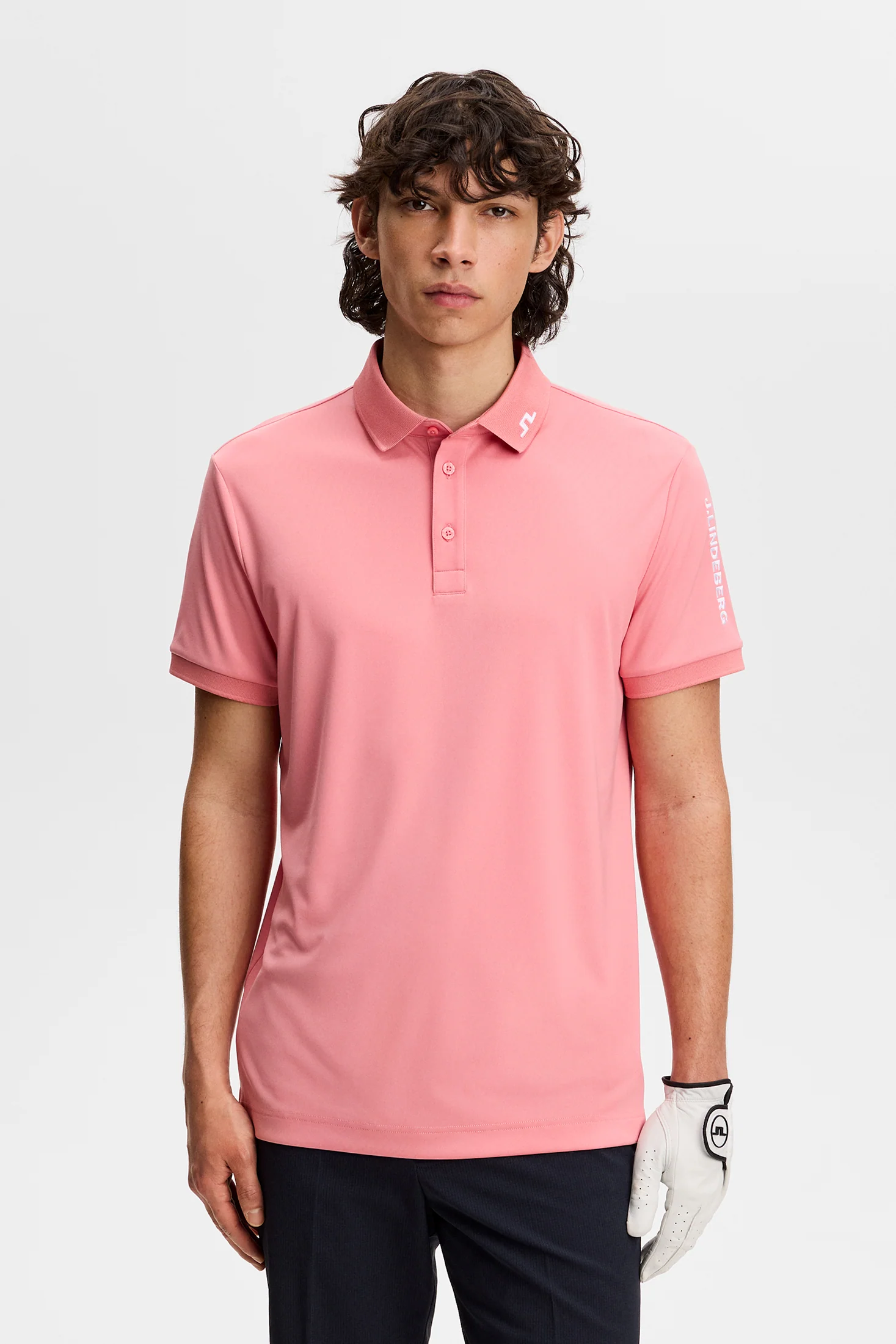 Tour Tech Polo / Flamingo Plume - Image 2