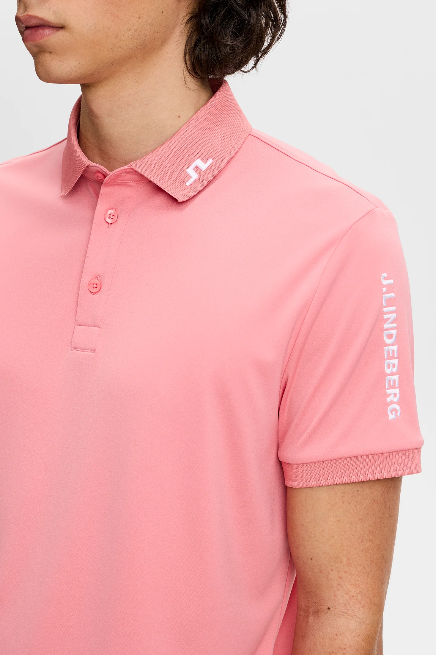 Tour Tech Polo / Flamingo Plume - Image 5
