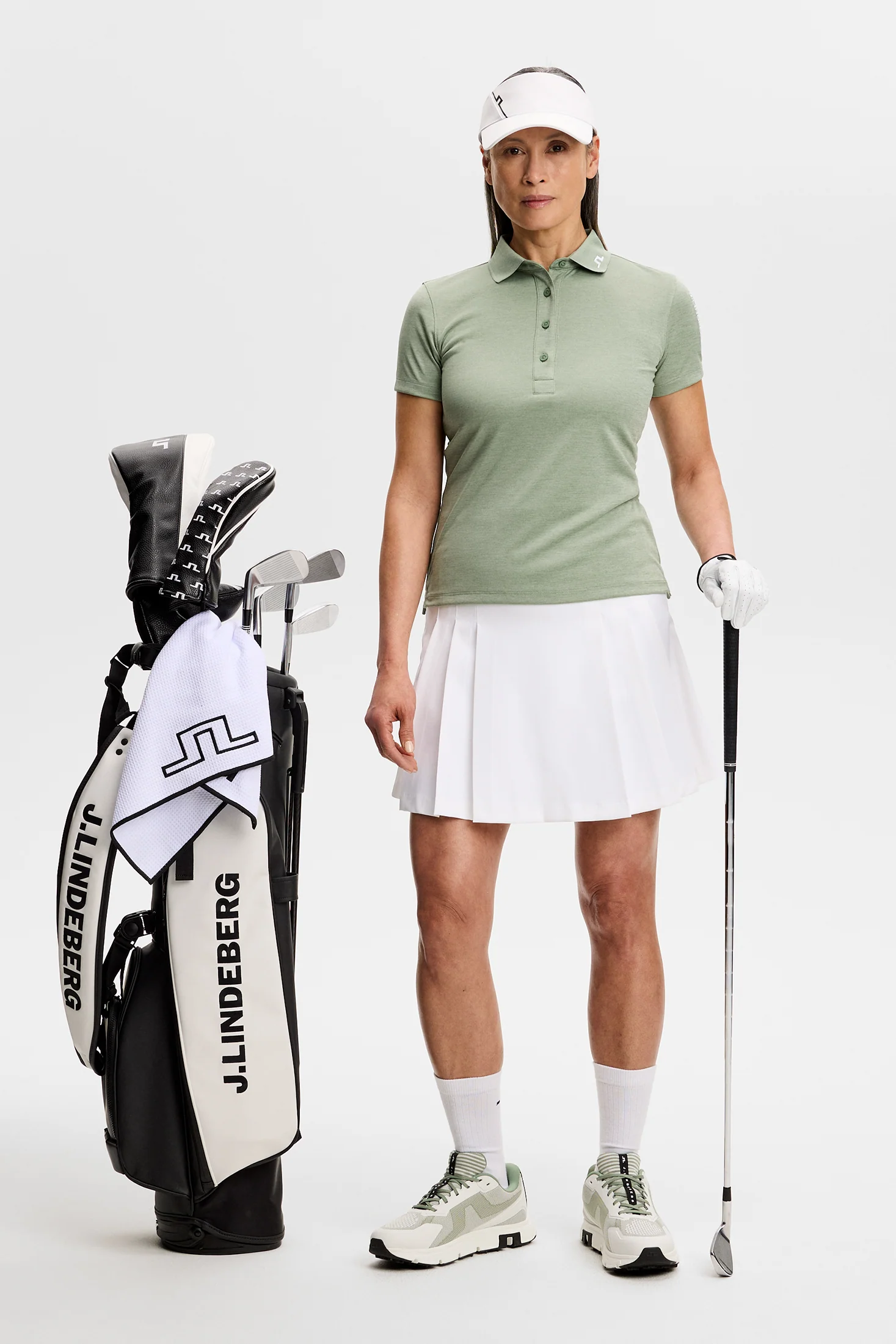Tour Tech Polo / Hedge Green Melange - Image 4