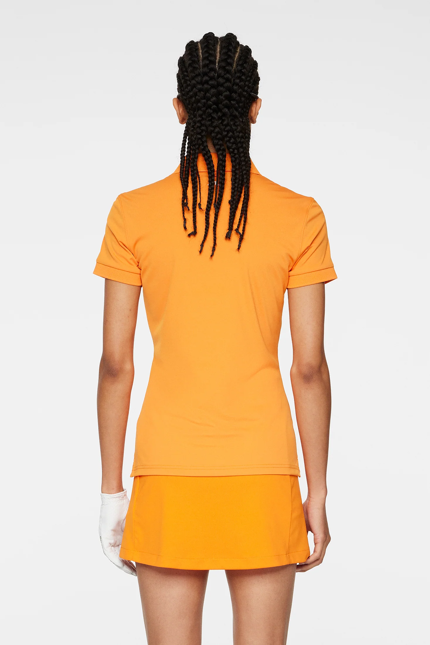 Tour Tech Polo / Persimmon Orange - Image 3