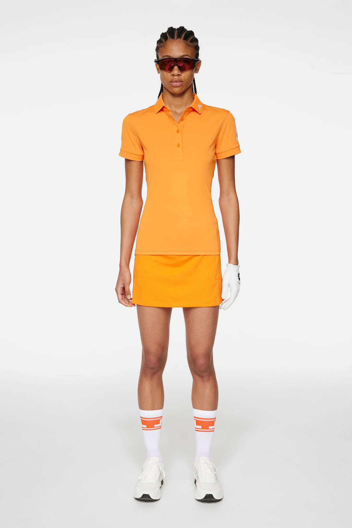 Tour Tech Polo / Persimmon Orange - Image 4