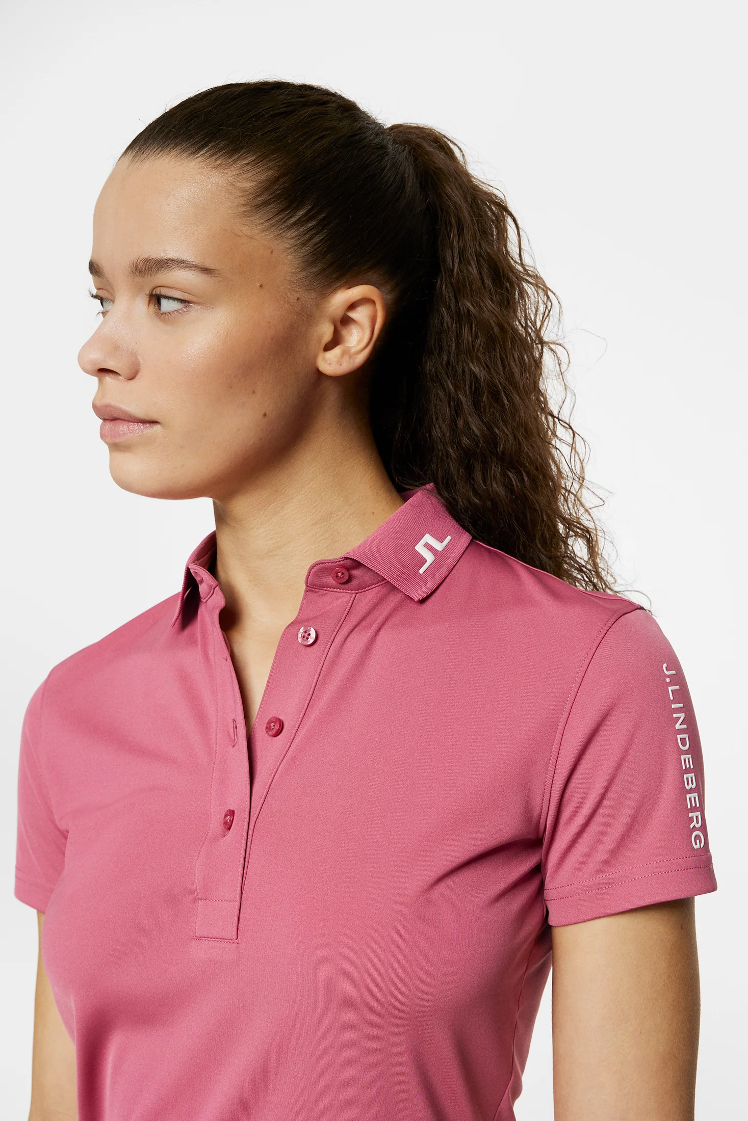 Tour Tech Polo / Rose Wine - Image 5