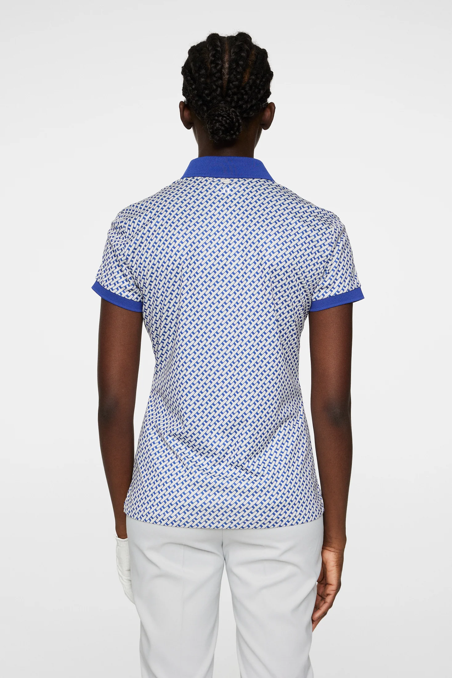 Tour Tech Print Polo / Tour Geo Moonbeam S - Image 3