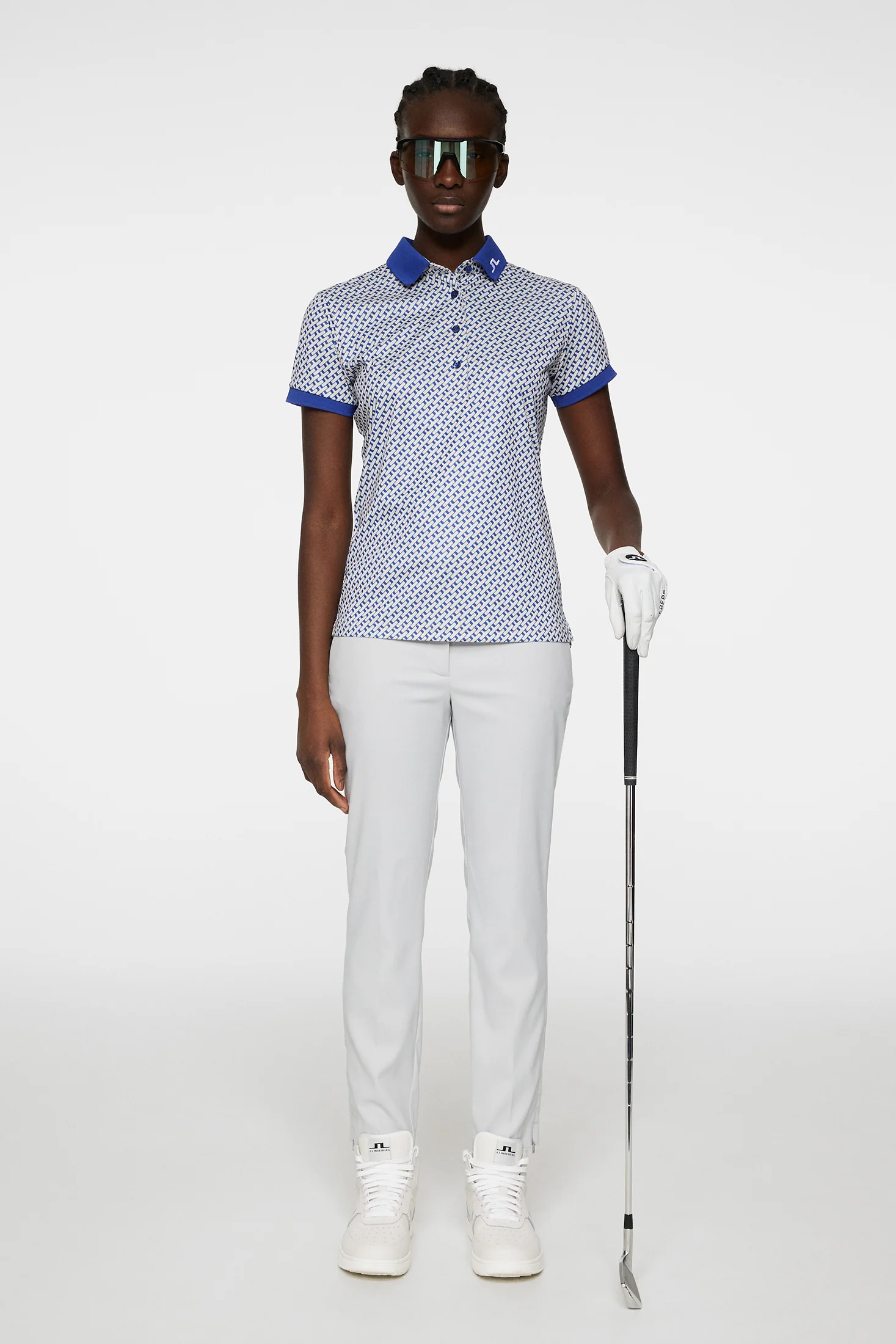 Tour Tech Print Polo / Tour Geo Moonbeam S - Image 4