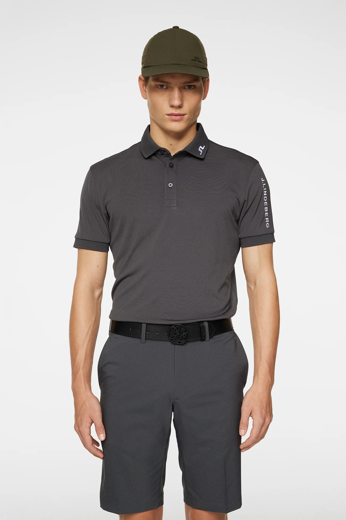 Tour Tech Reg Fit Polo / Asphalt - Image 2