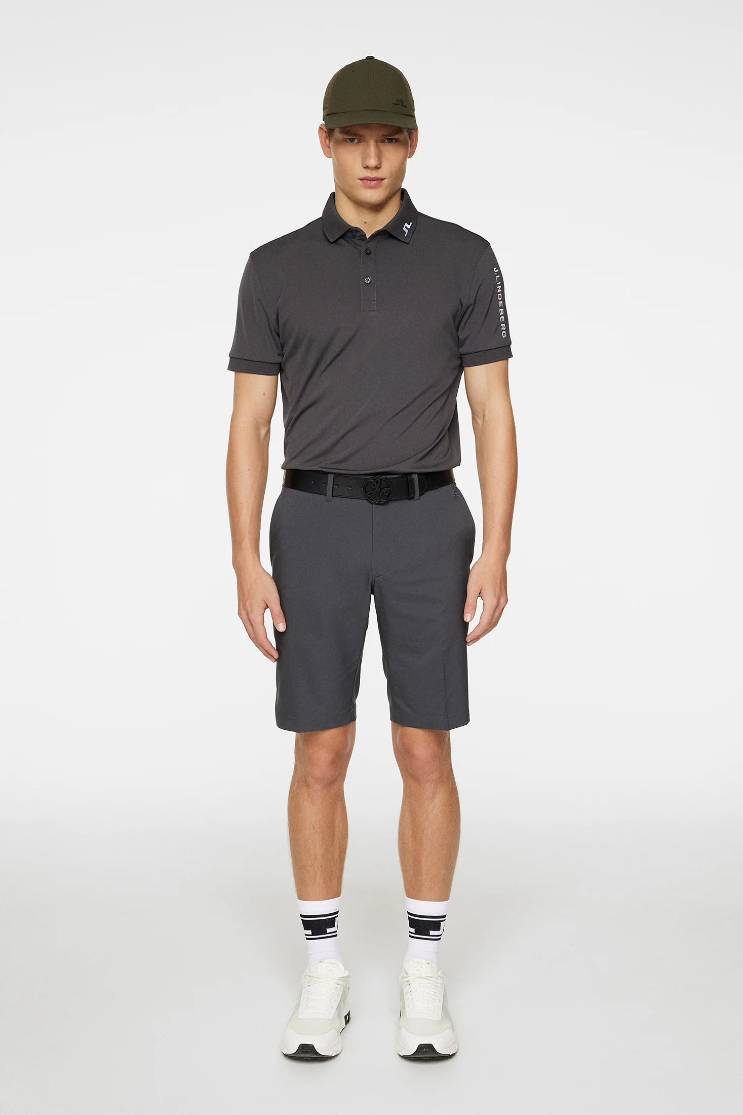 Tour Tech Reg Fit Polo / Asphalt - Image 4