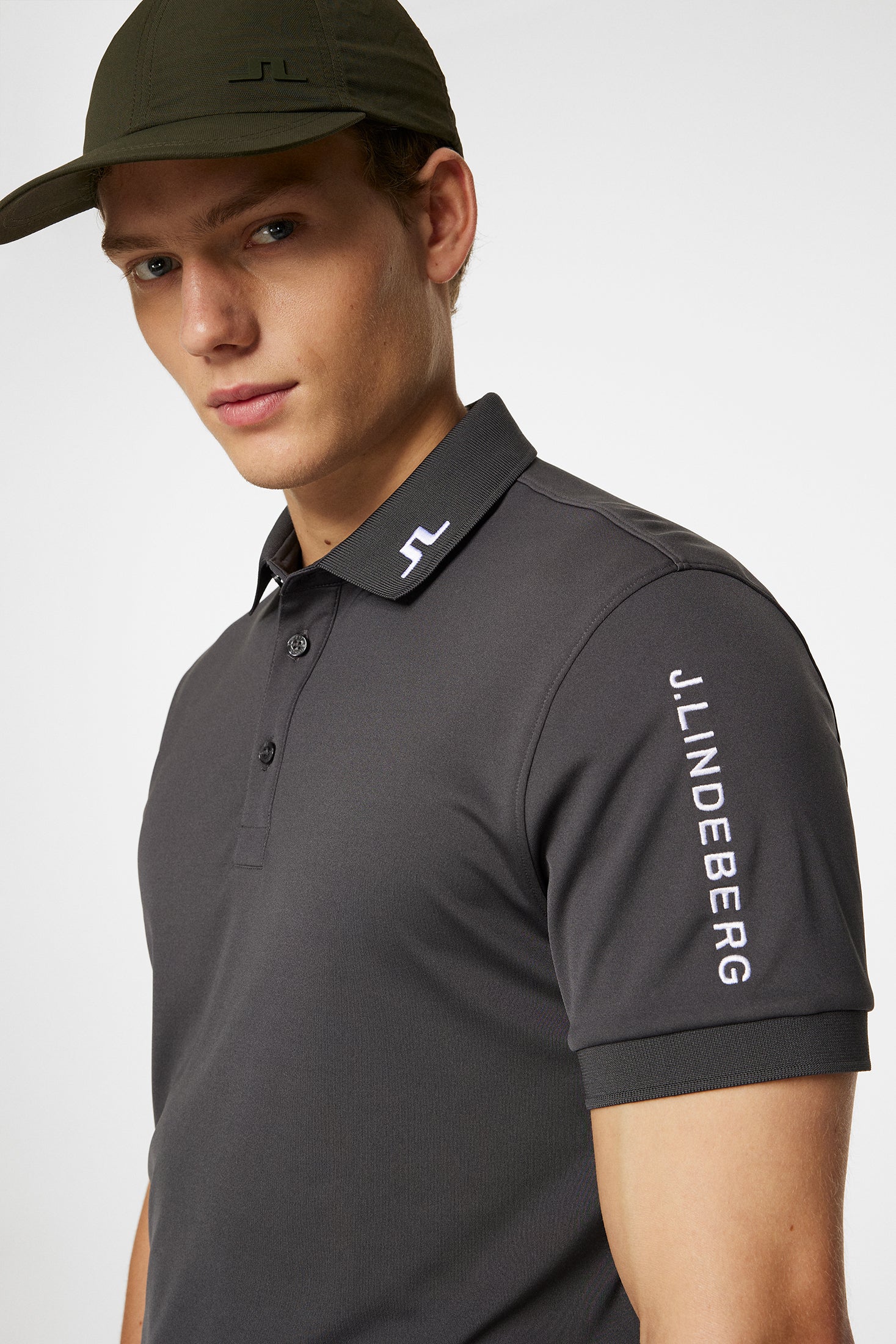Tour Tech Reg Fit Polo / Asphalt - Image 5