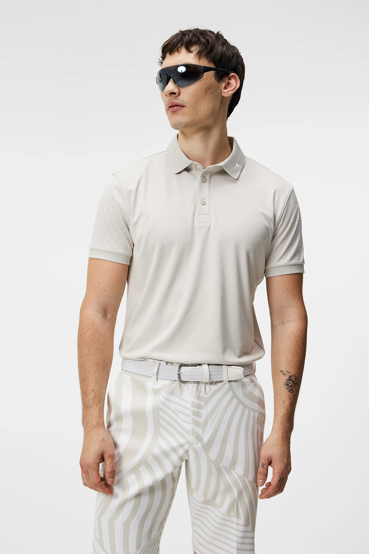 Tour Tech Reg Fit Polo / Moonbeam - Image 2
