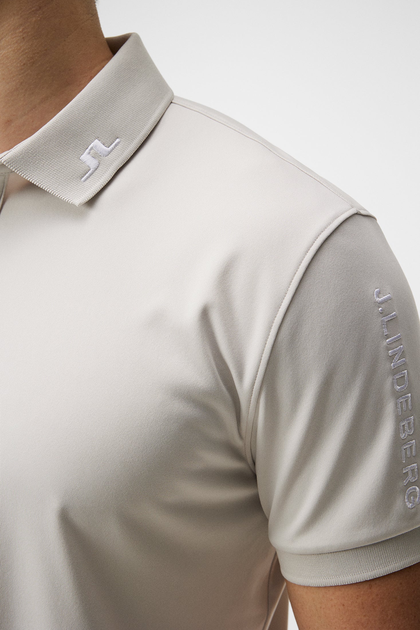 Tour Tech Reg Fit Polo / Moonbeam - Image 6