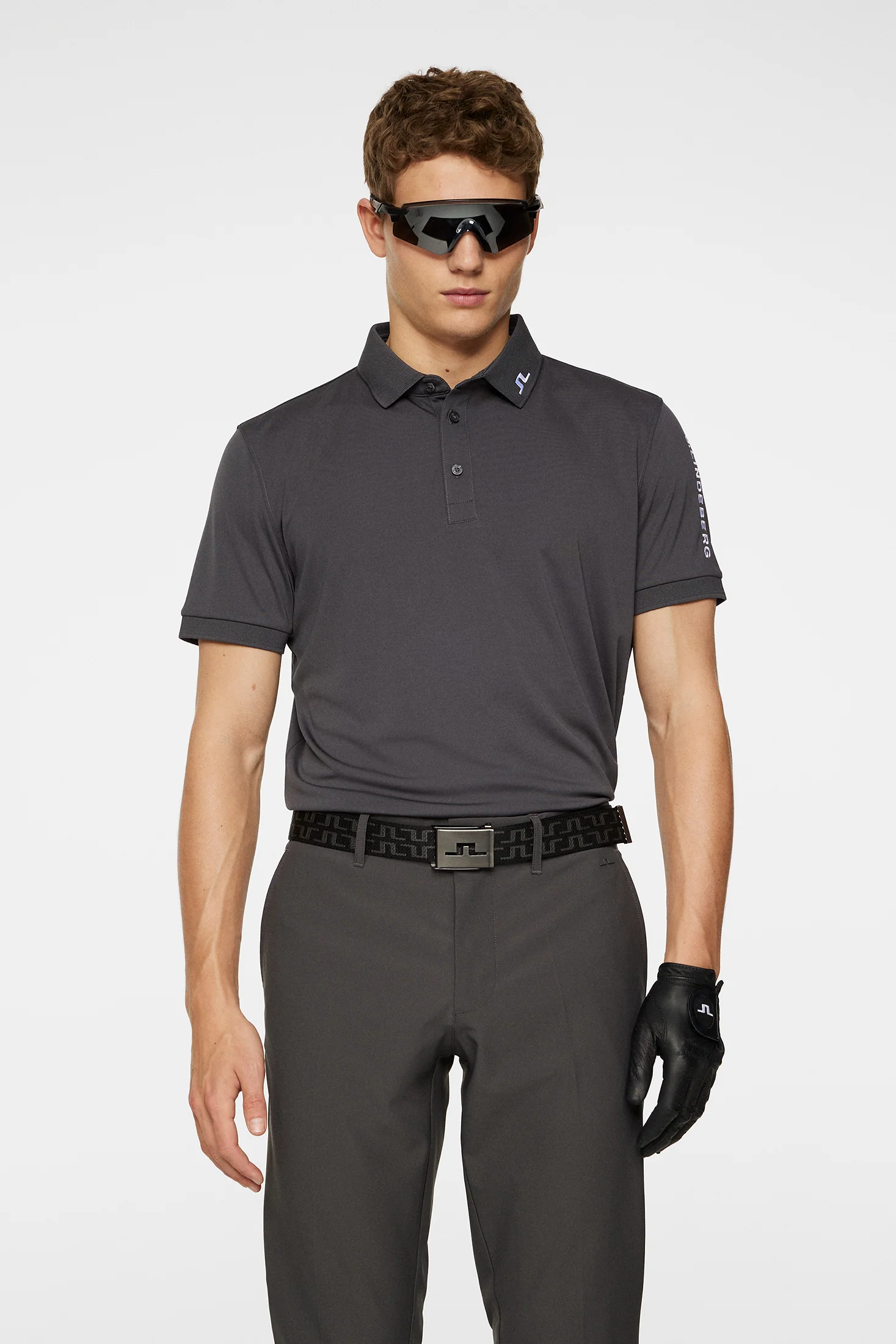 Tour Tech Slim Fit Polo / Asphalt - Image 2