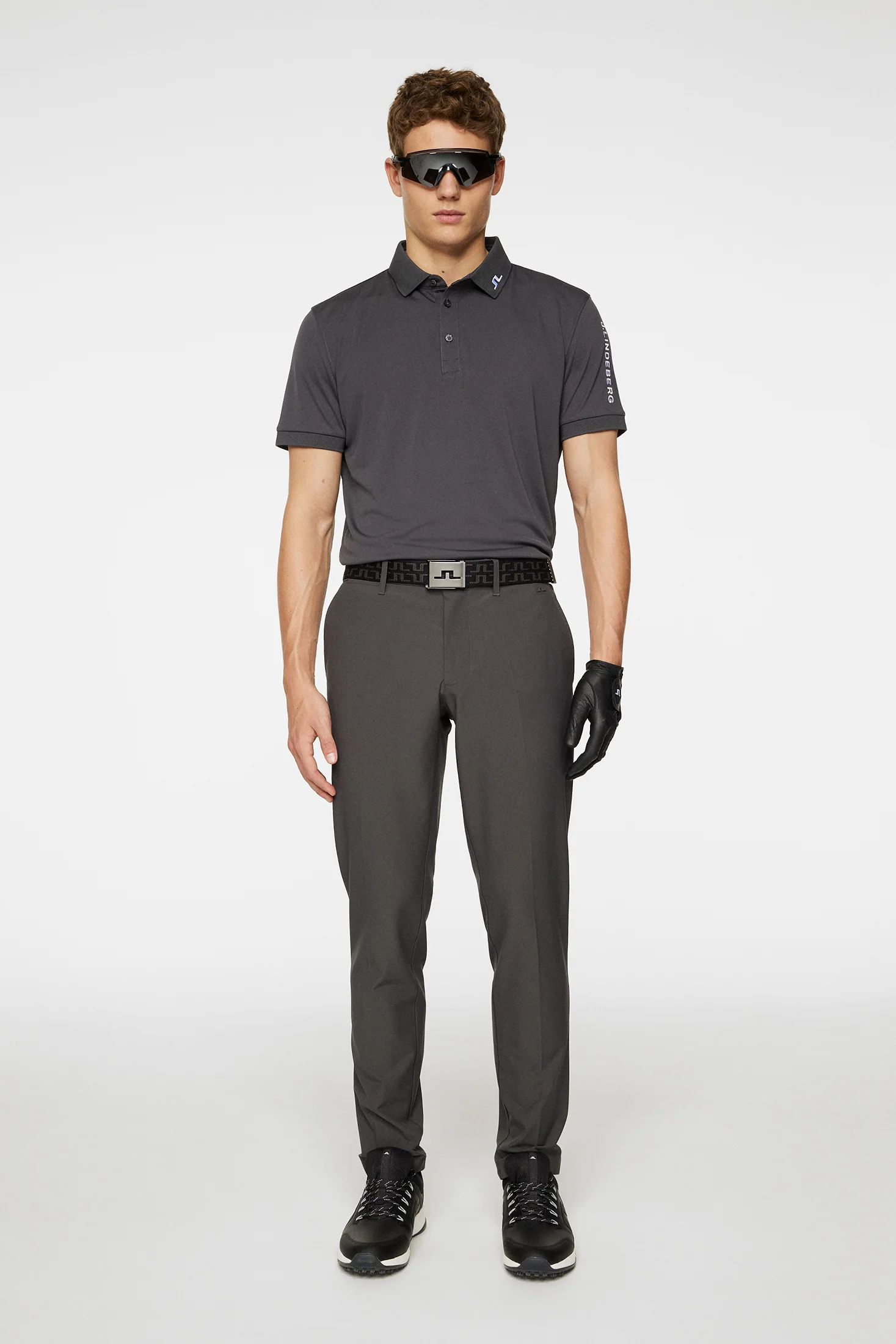 Tour Tech Slim Fit Polo / Asphalt - Image 4