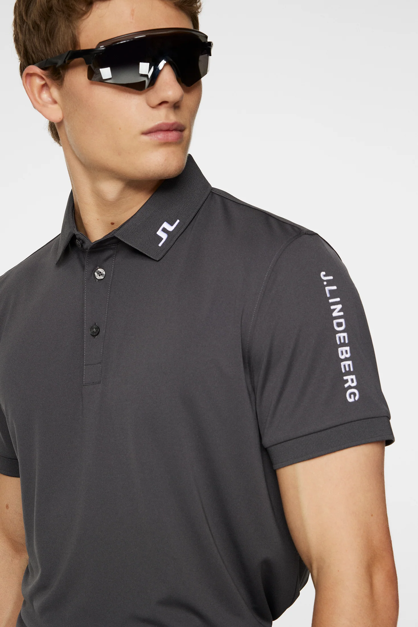 Tour Tech Slim Fit Polo / Asphalt - Image 5