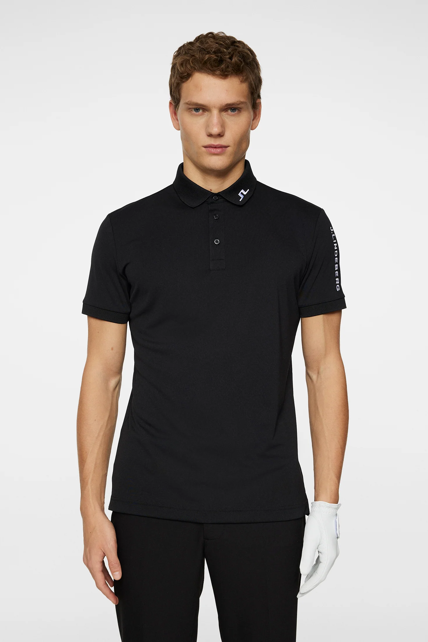 Tour Tech Slim Fit Polo / Black - Image 2
