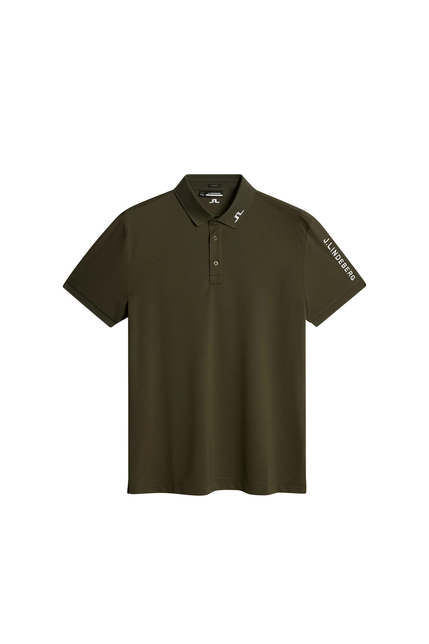 Tour Tech Slim Fit Polo / Forest Green