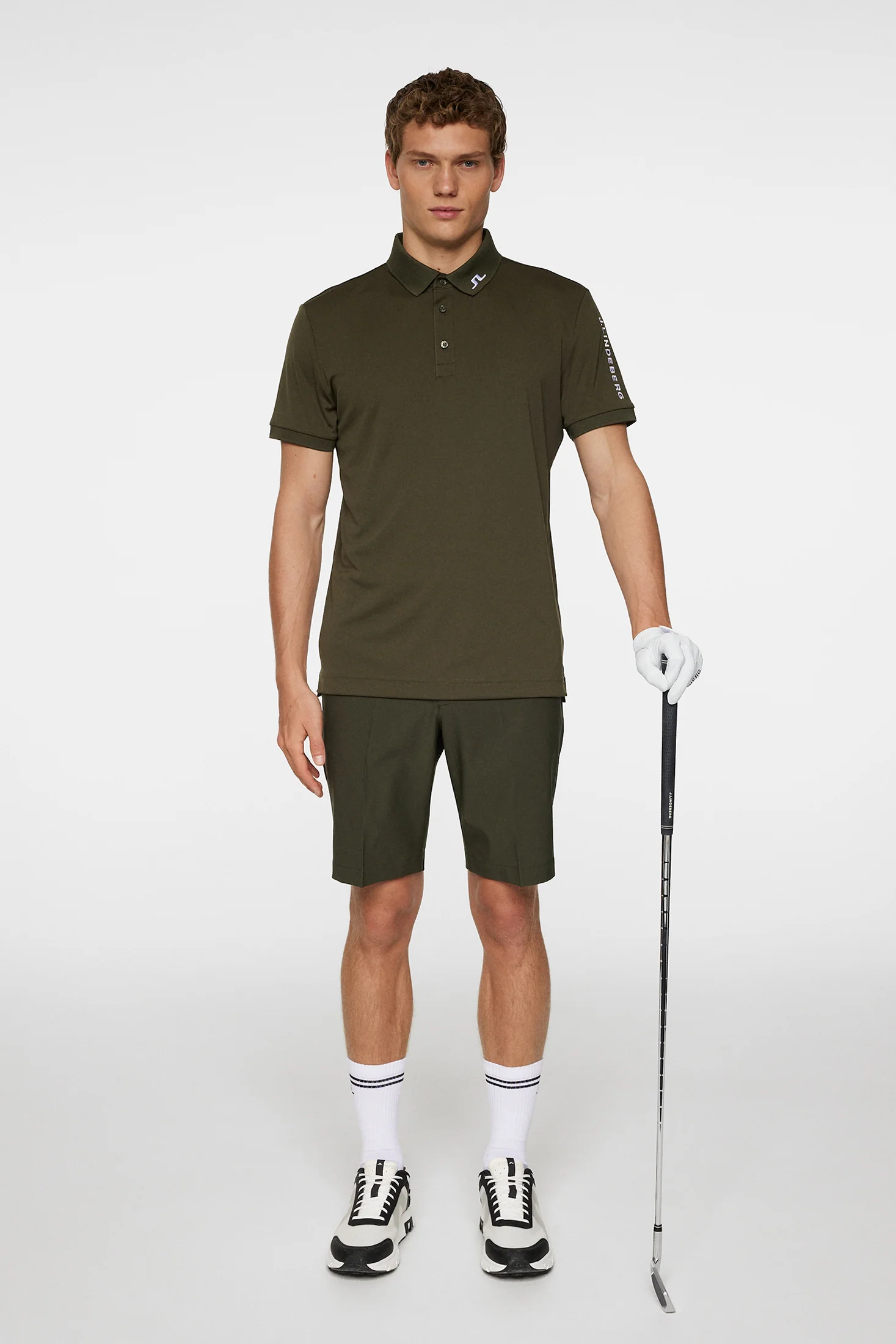 Tour Tech Slim Fit Polo / Forest Green - Image 4
