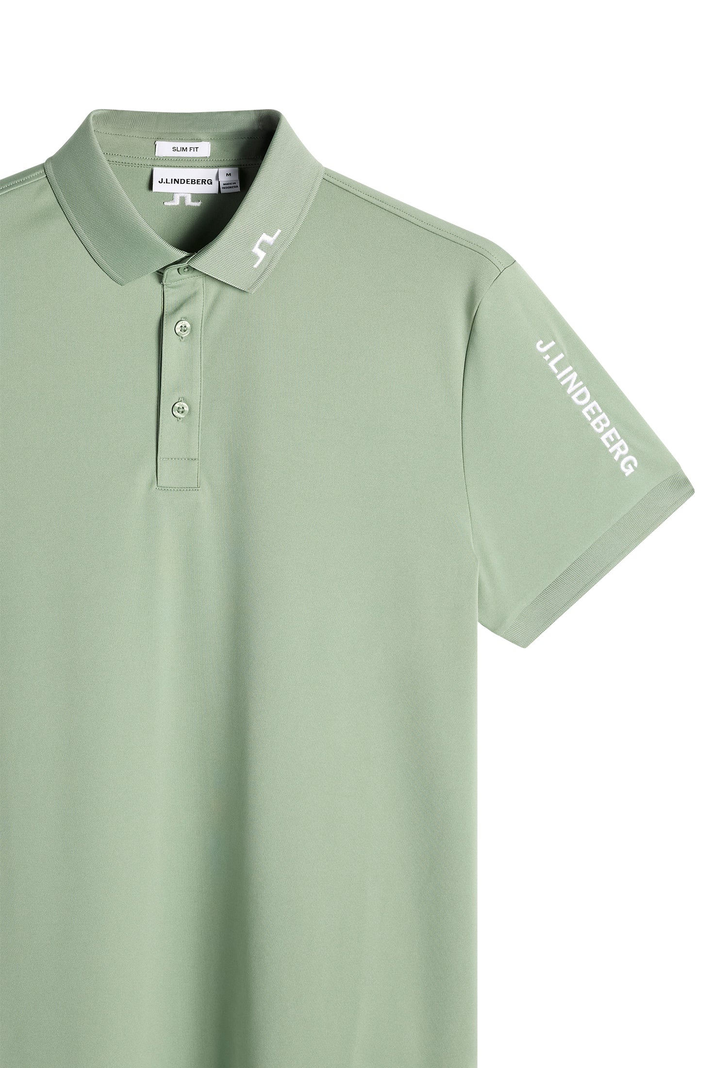 Tour Tech Slim Fit Polo / Hedge Green - Image 6